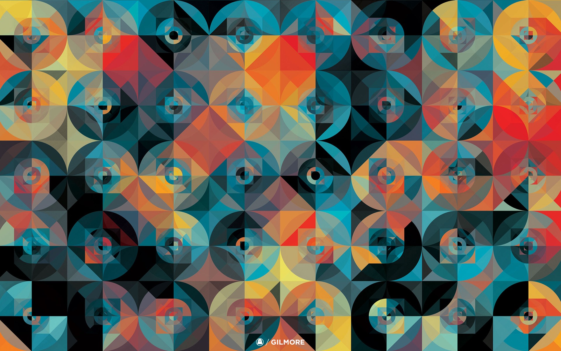 Andy Gilmore Pattern Abstract Colorful 1920x1200