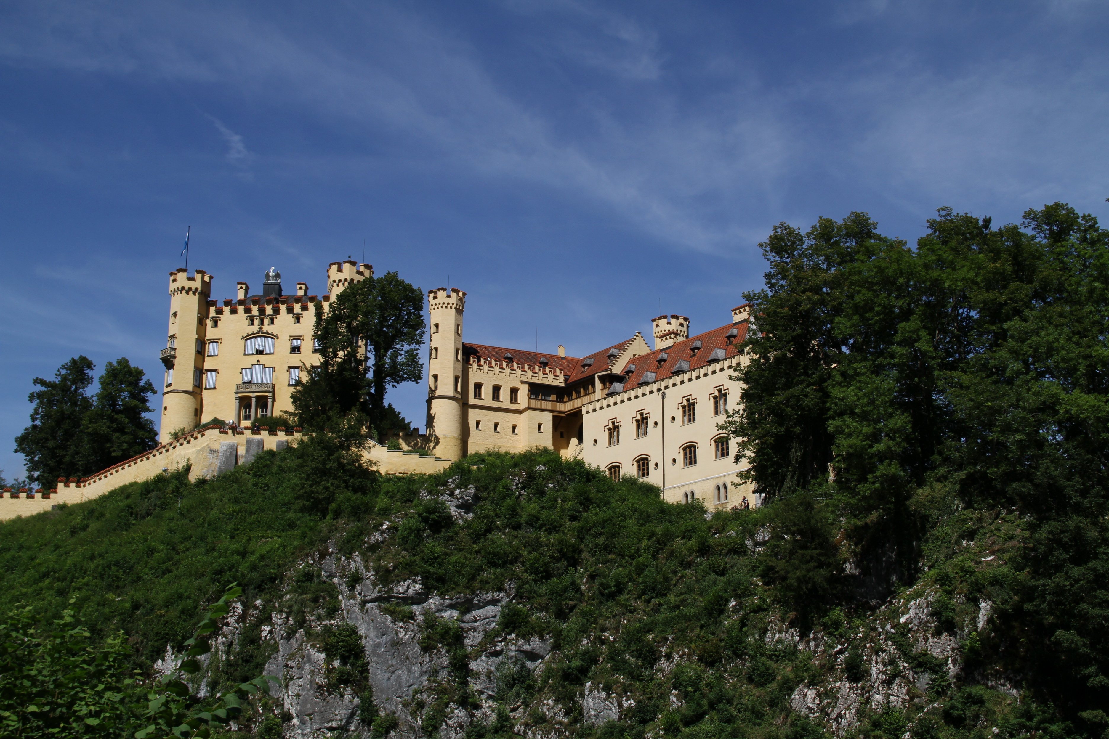 Man Made Hohenschwangau Castle 3744x2496