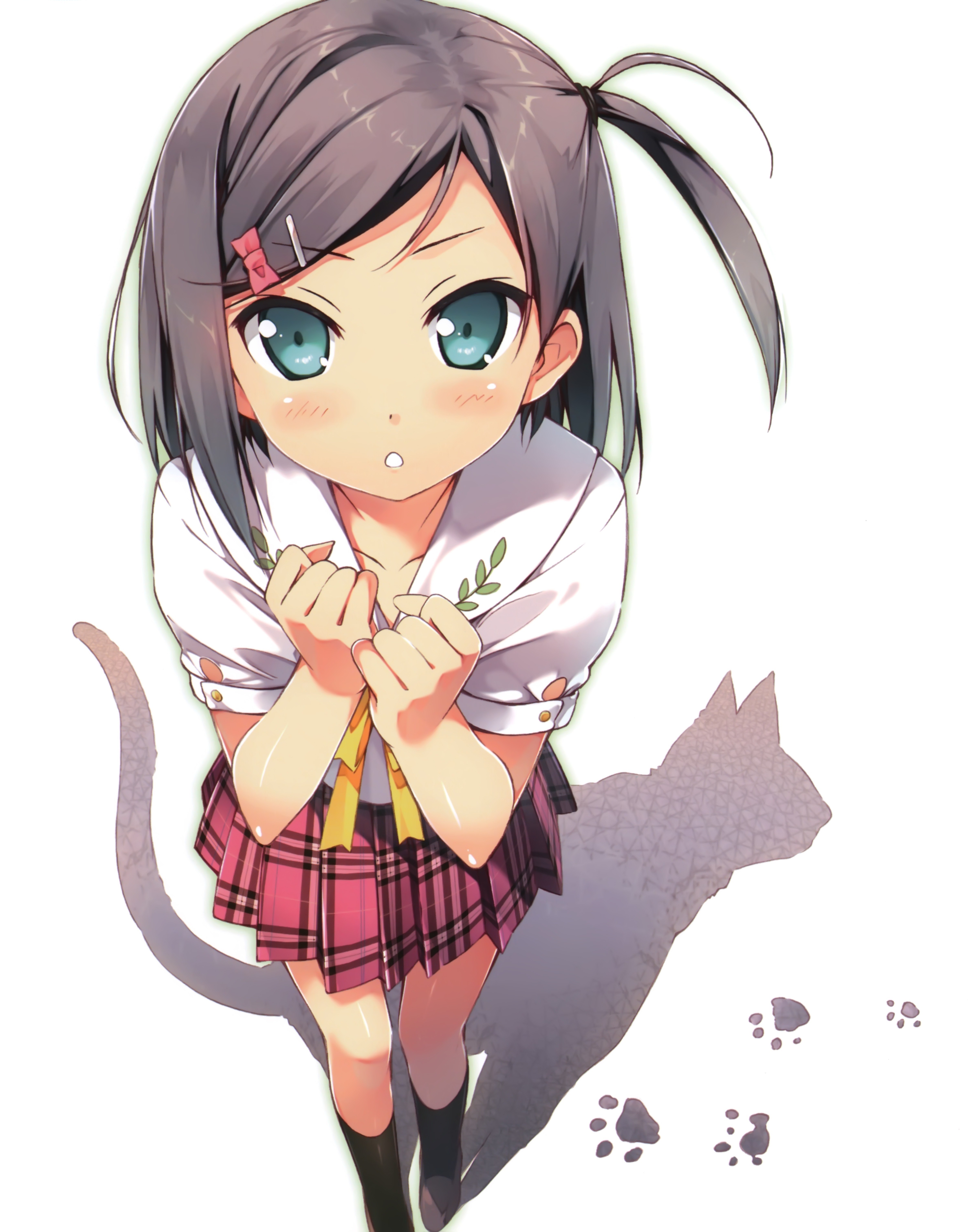 Kantoku Anime Hentai Ouji To Warawanai Neko Anime Girls School Uniform Tsutsukakushi Tsukiko 4752x6051