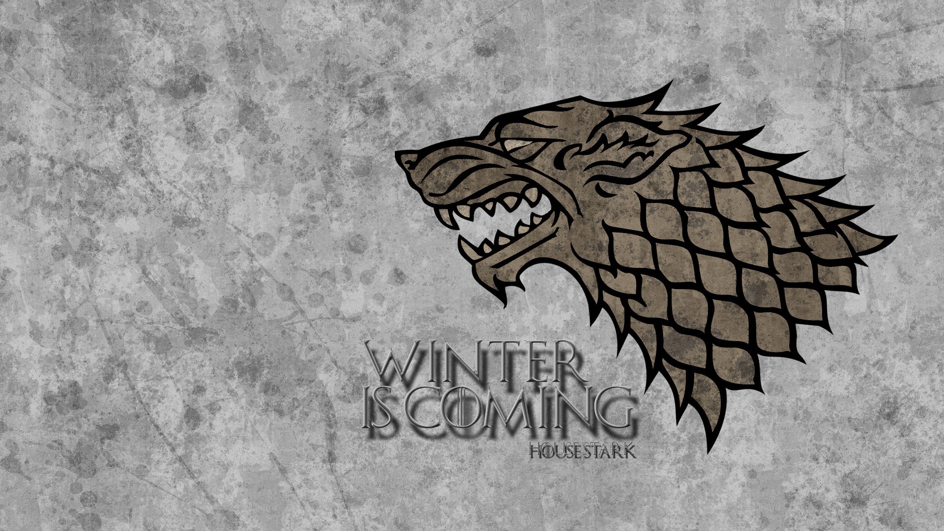 Game Of Thrones House Stark Sigils Winter Is Coming TV 1920x1080