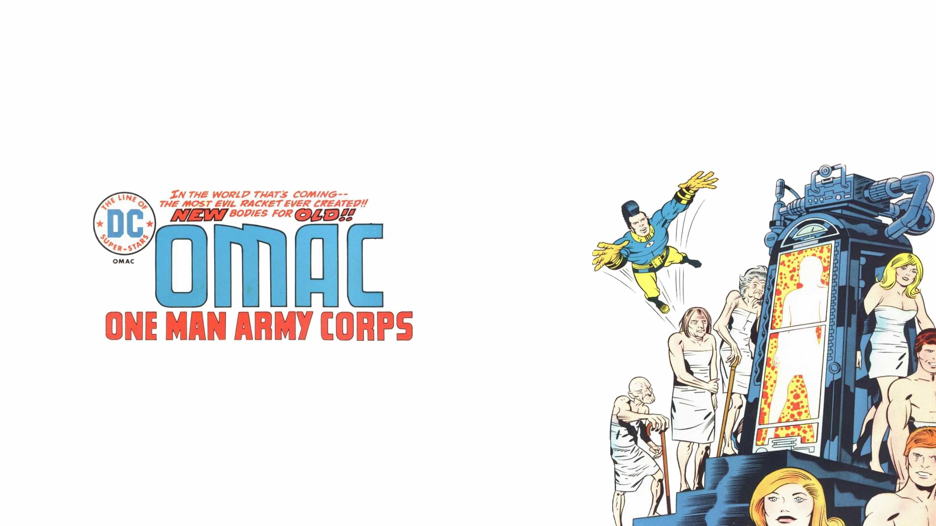 OMAC Comics 1920x1080