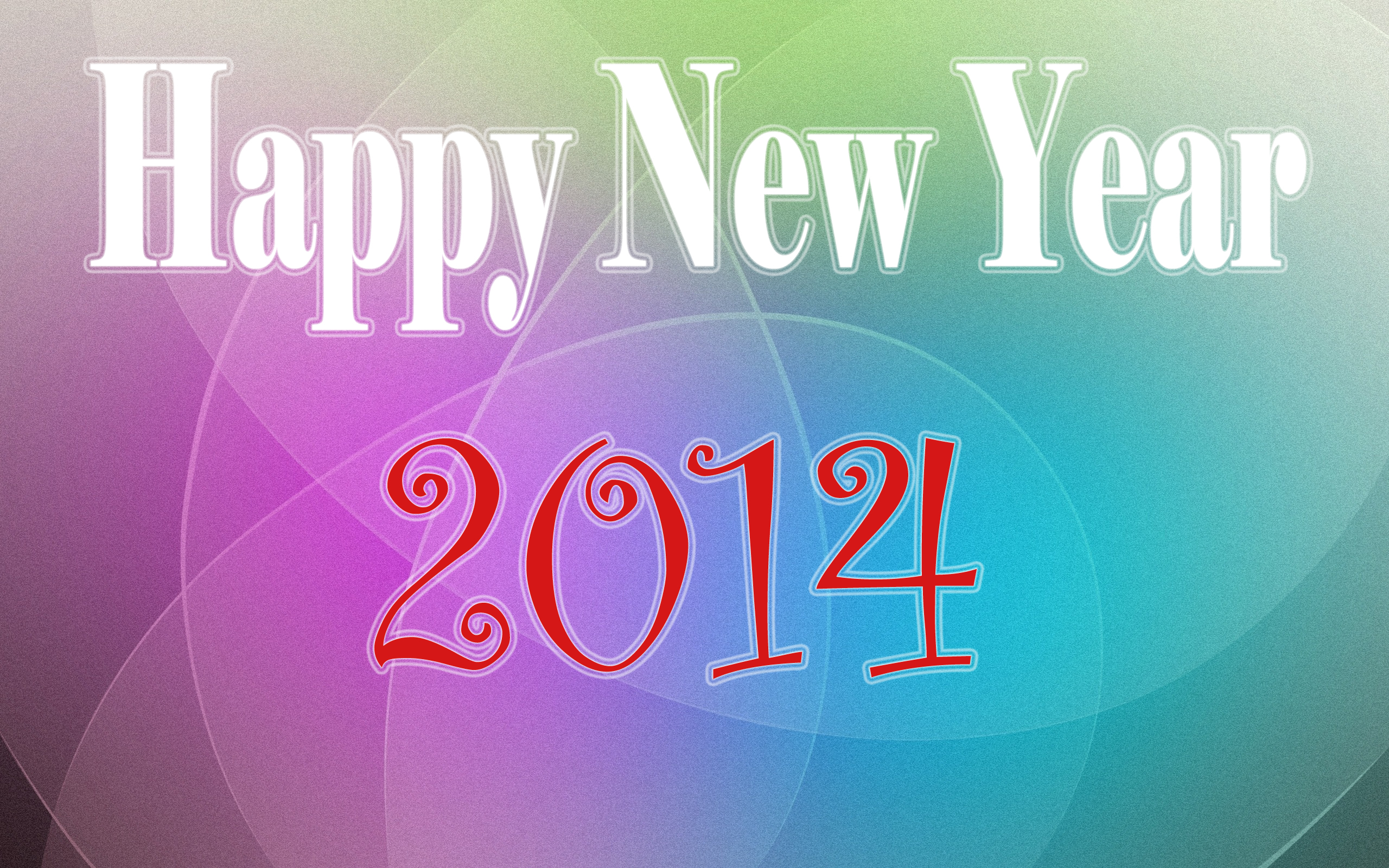 Holiday New Year 2014 2560x1600