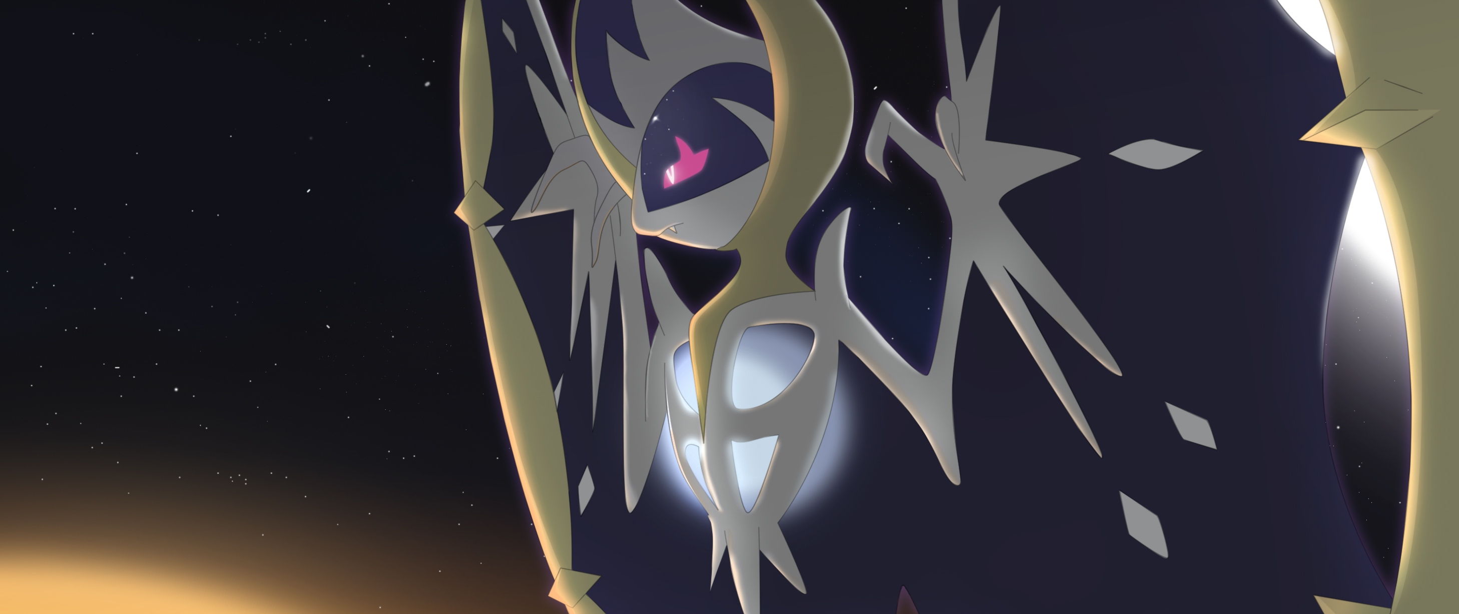 Lunala Pokemon Pokemon Pokemon Moon Pokemon Sun And Moon Wallpaper -  Resolution:2915x1227 - ID:89801 