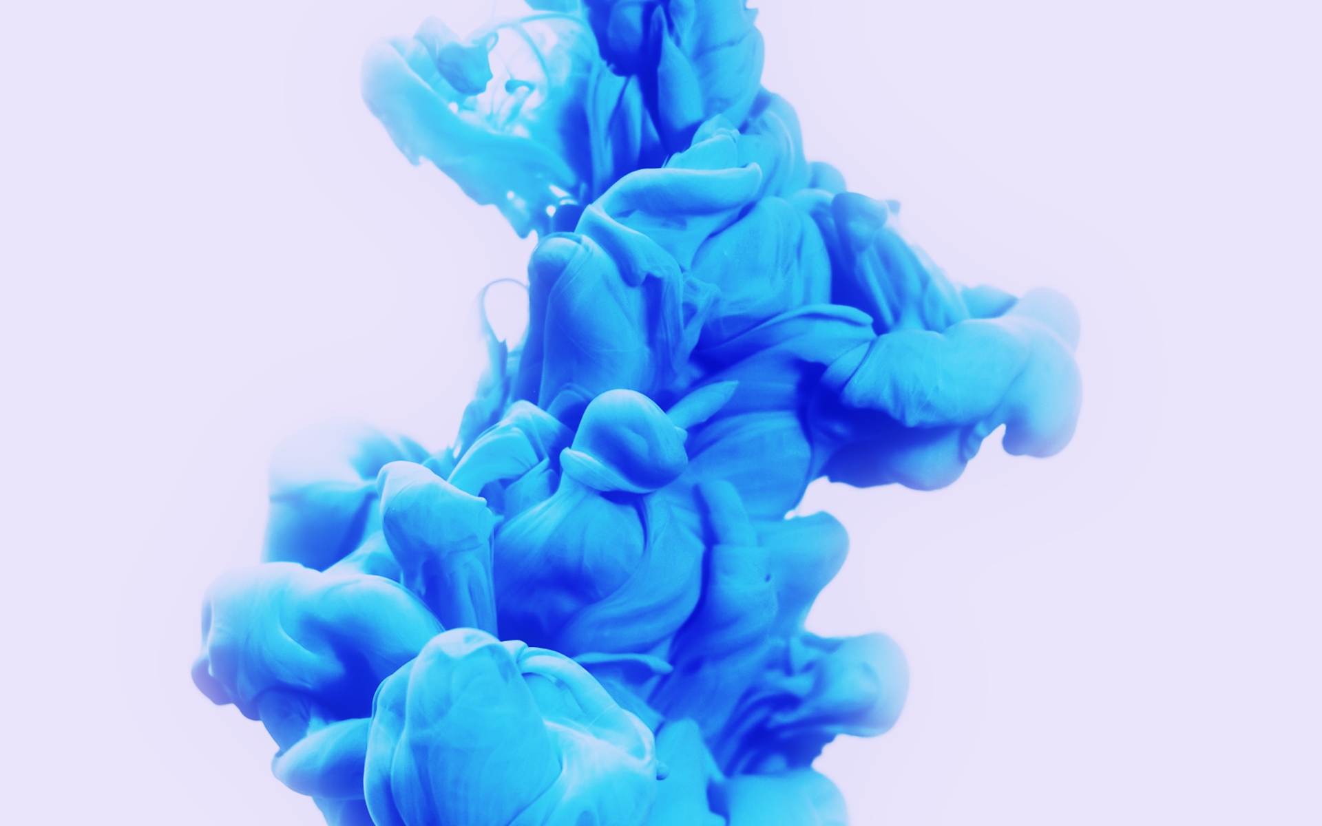 Ink Minimalism Abstract Alberto Seveso Paint In Water Liquid Cyan Blue White White Background 1920x1200