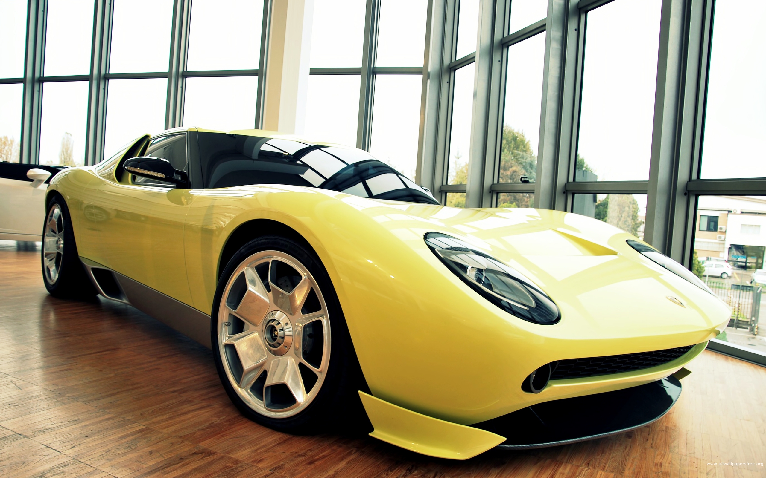 Car Lamborghini Lamborghini Miura Yellow Cars Vehicle 2560x1600