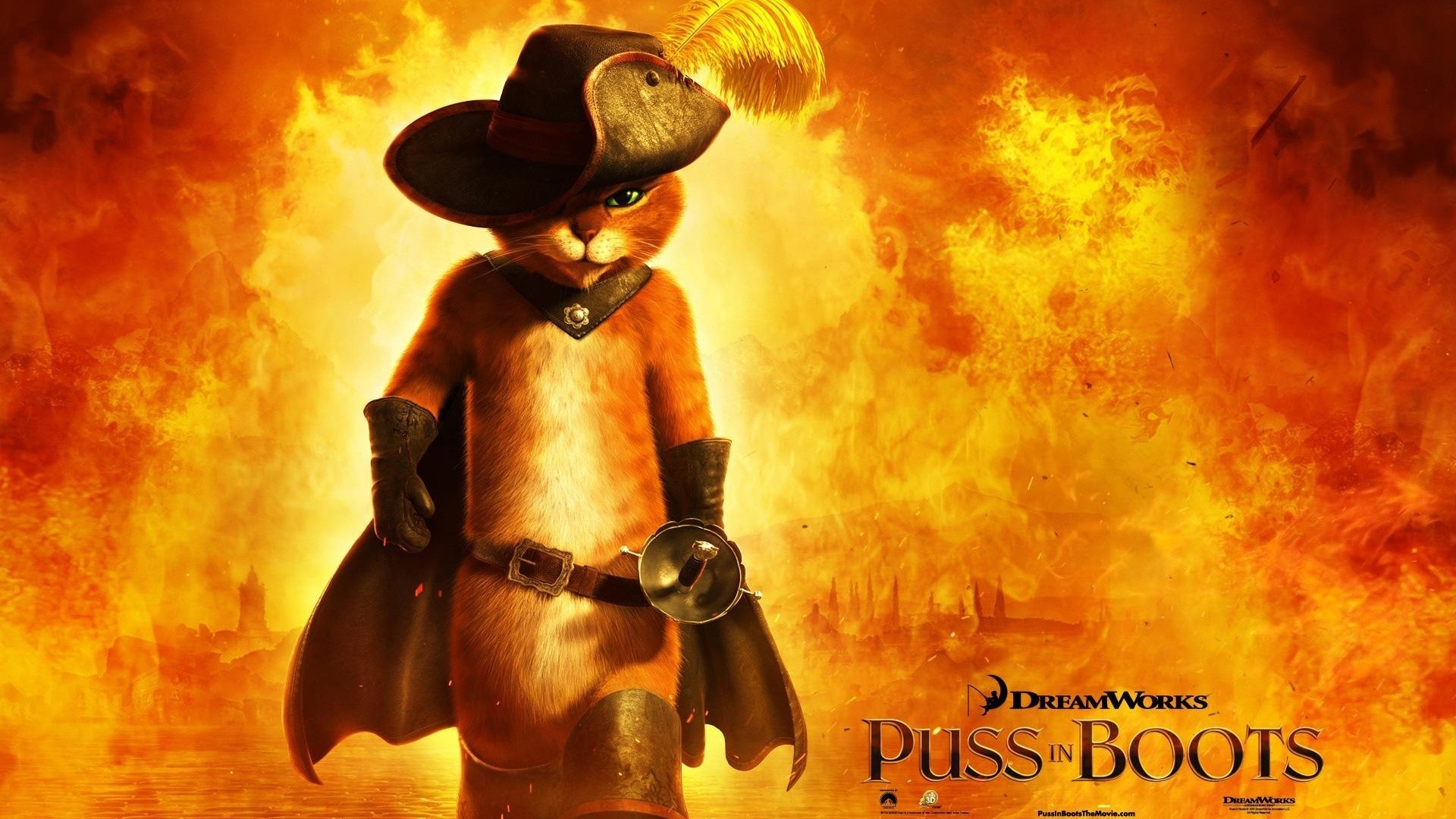 Movies Puss In Boots Animated Movies 2011 Year 1920x1080