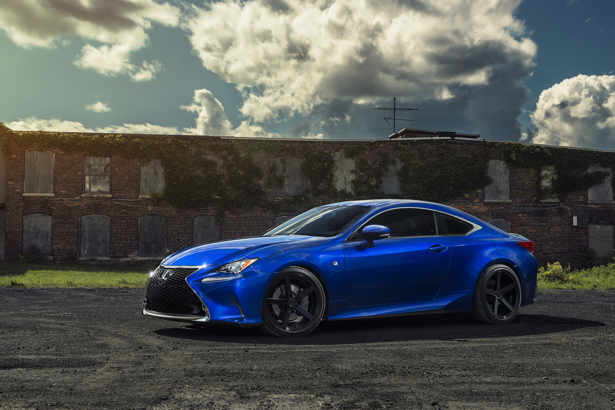 Lexus RC Lexus Luxury Car Car Vehicle Blue Car 2048x1366