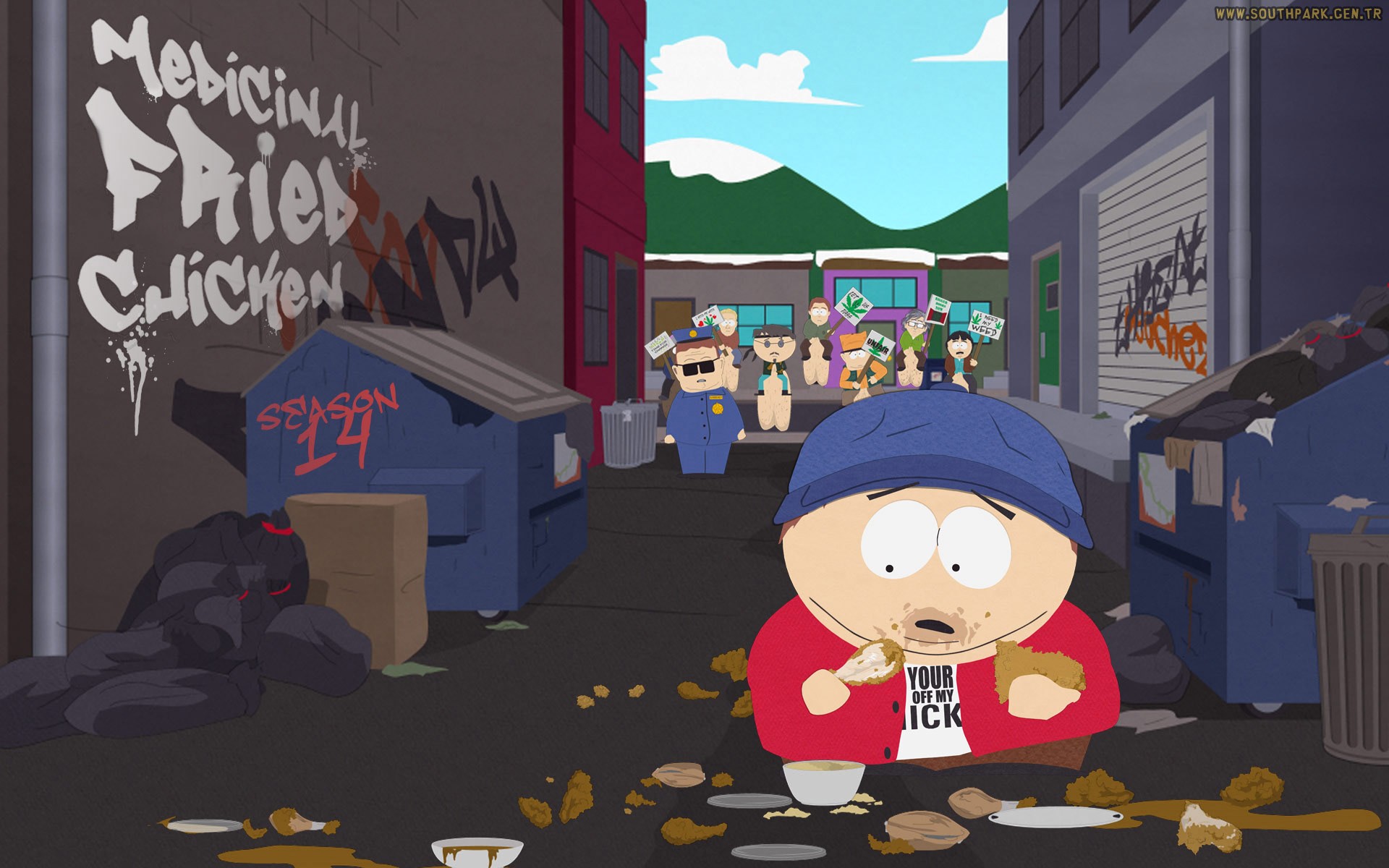 South Park Eric Cartman Cartoon Fast Food 1920x1200