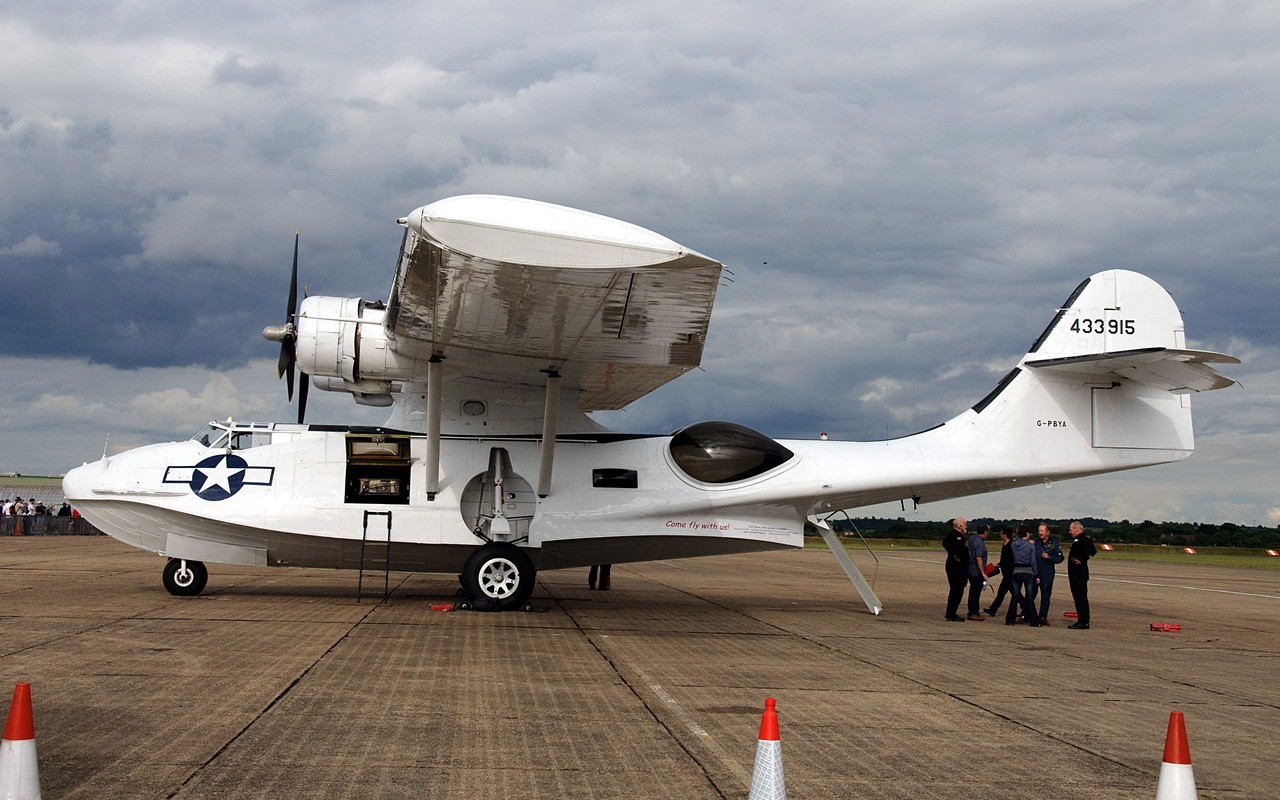 Airplane Consolidated PBY Catalina Aircraft Vehicle PBY Catalina 1280x800