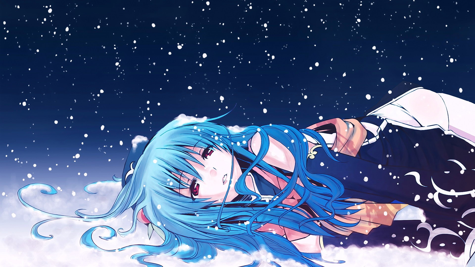 Anime Anime Girls Touhou Hinanawi Tenshi 1920x1080