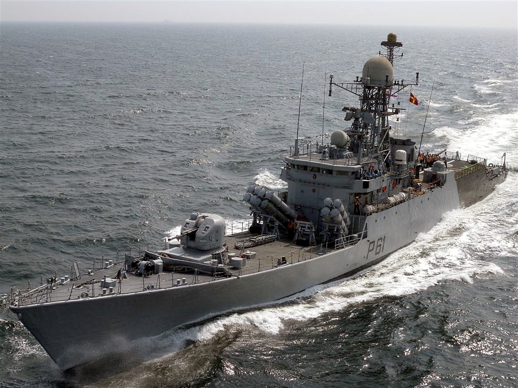 Warship Indian Navy Military Ship Vehicle 1024x768