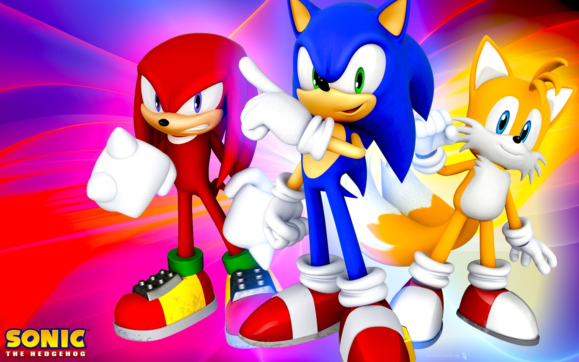 Sonic The Hedgehog Knuckles The Echidna Miles Quot Tails Quot Prower 1920x1200
