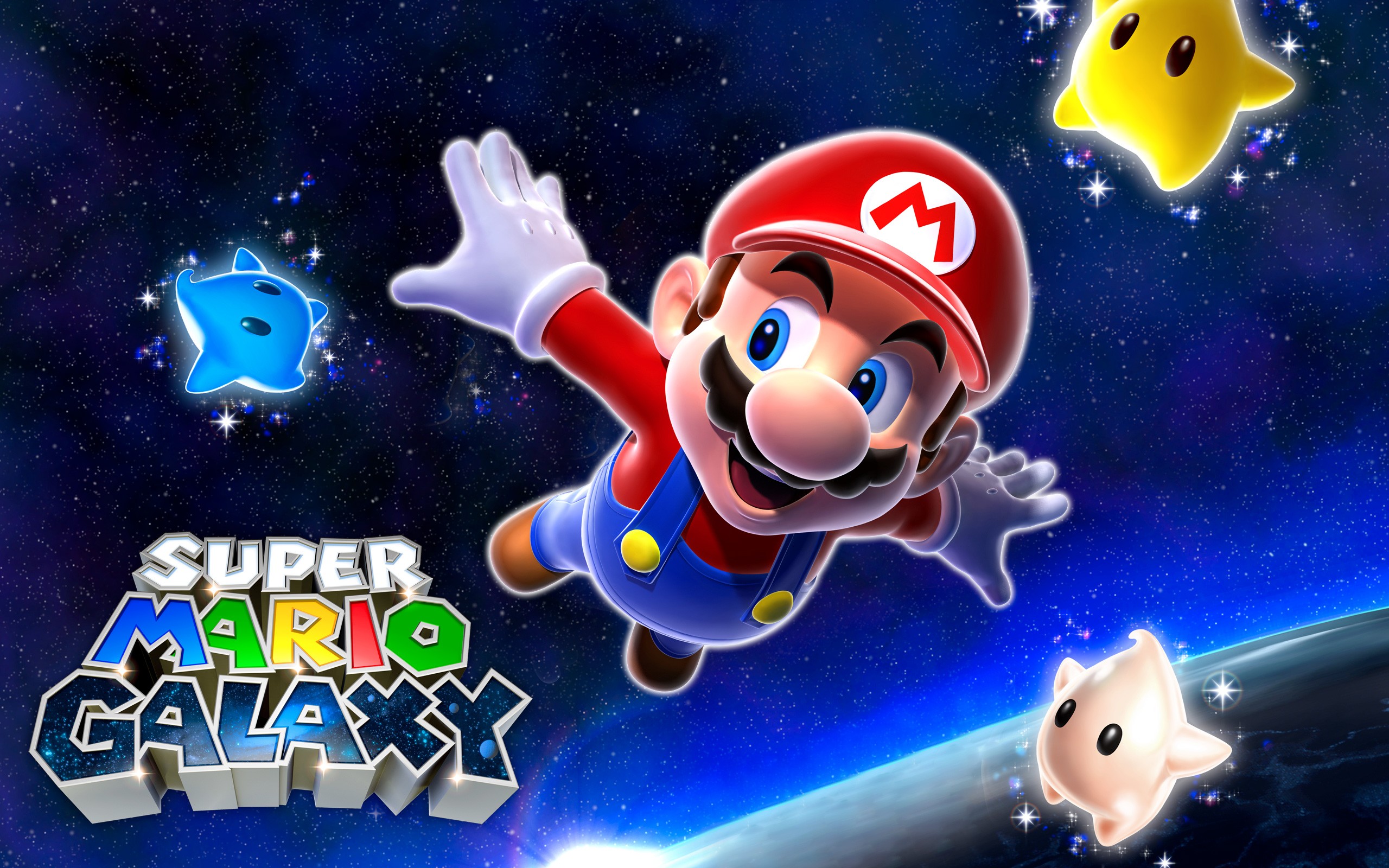 Video Game Super Mario Galaxy 2560x1600