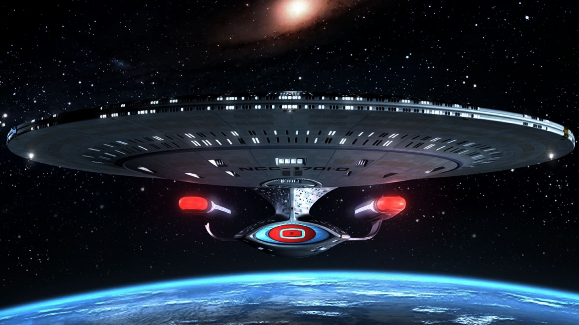 Science Fiction Spaceship NCC 1701 Enterprise D Star Trek The Next Generation Star Trek Ships Star T 1920x1080
