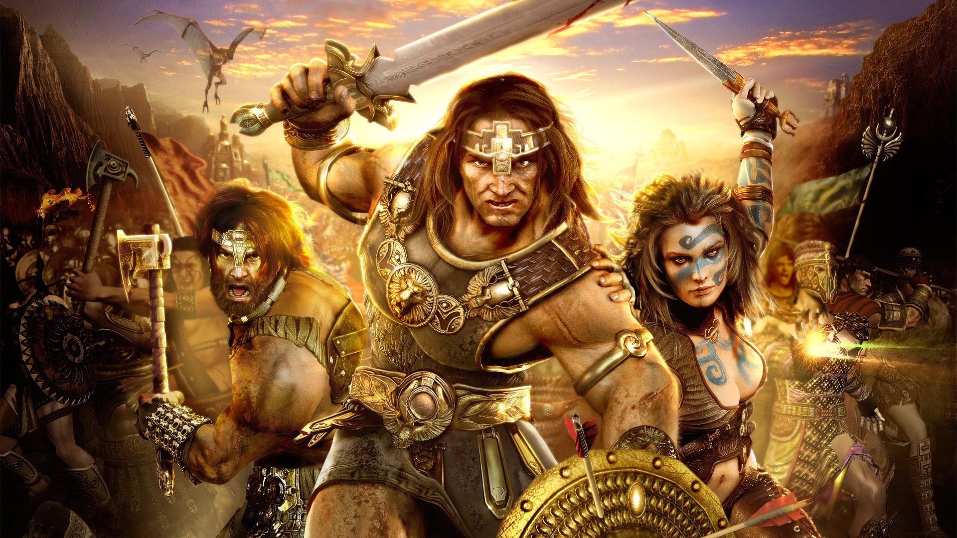 Conan The Barbarian Fantasy Art Fantasy Men Fantasy Girl 1920x1080