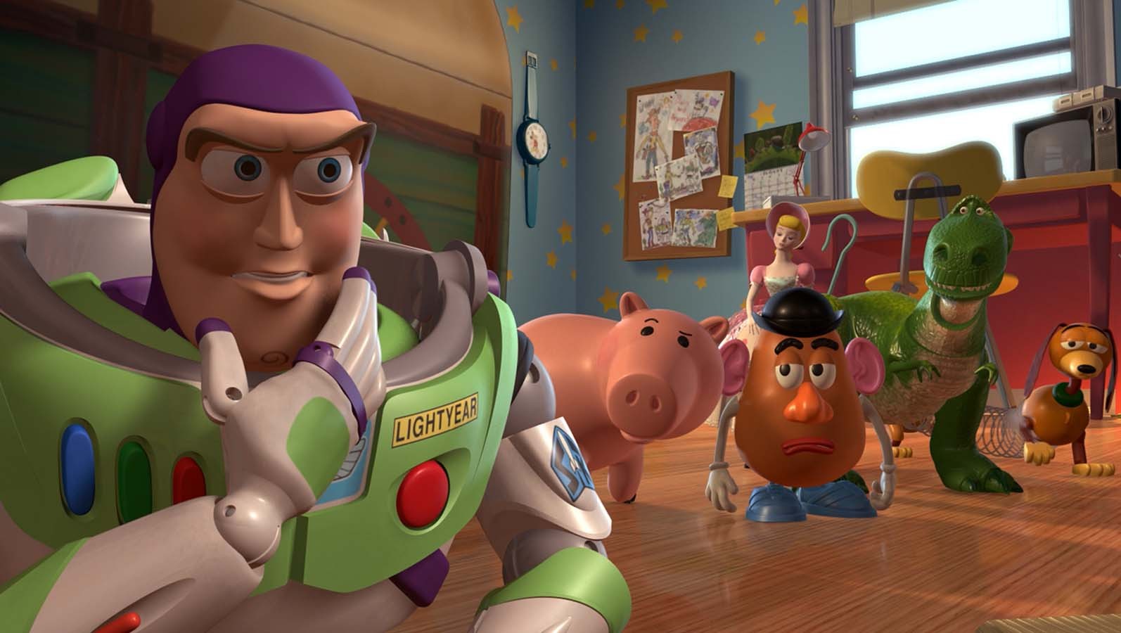 Toy Story 2 Buzz Lightyear Pixar Animation Studios Movies Animated Movies 1594x900