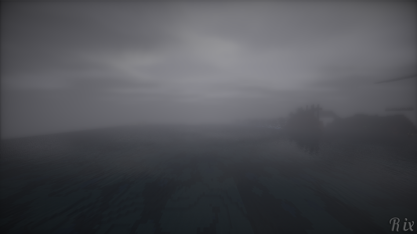 Minecraft Sea Fog 1366x768