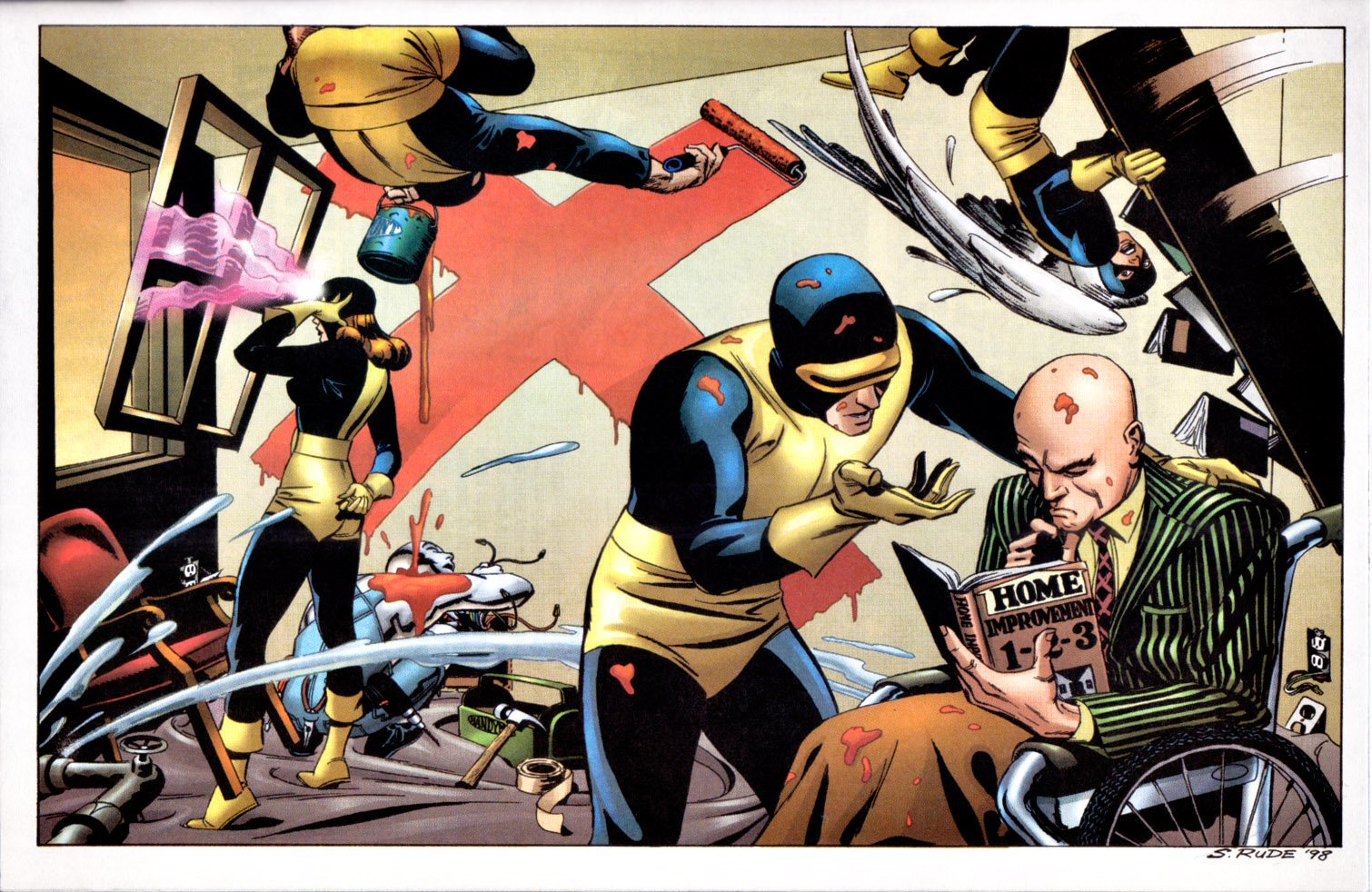 Cyclops Marvel Comics Professor X 1510x982