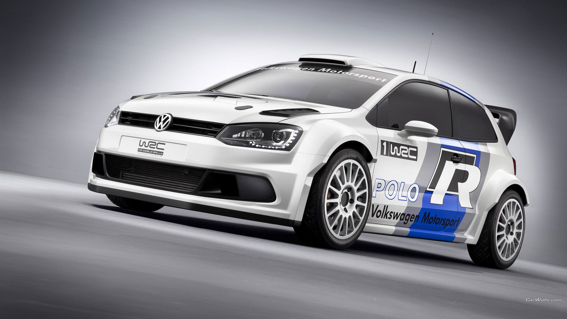 Car Volkswagen VW Polo WRC Rally Cars 1920x1080