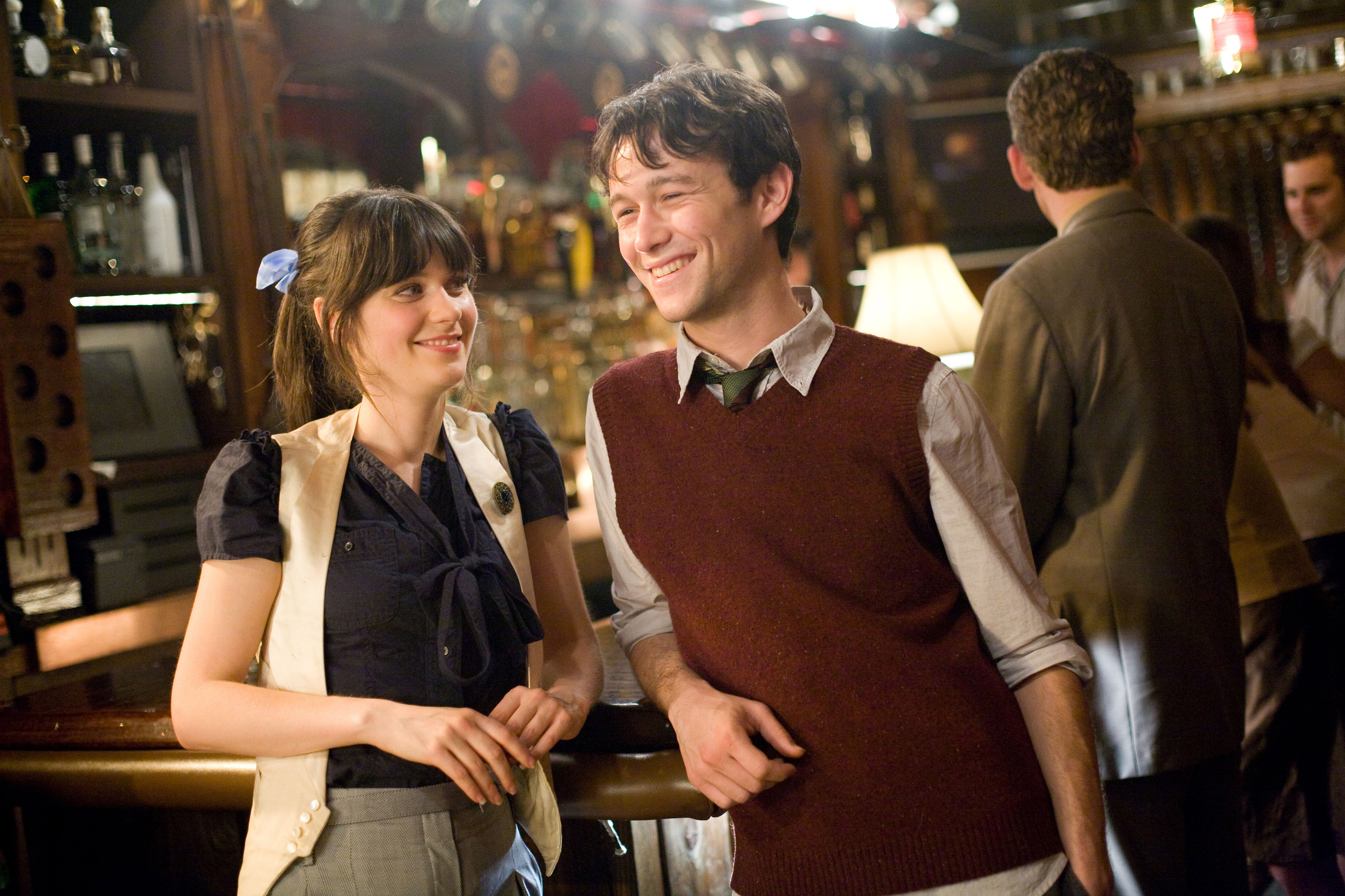 Tom Hansen Joseph Gordon Levitt Summer Finn Zooey Deschanel 500 Days Of Summer 3000x2000