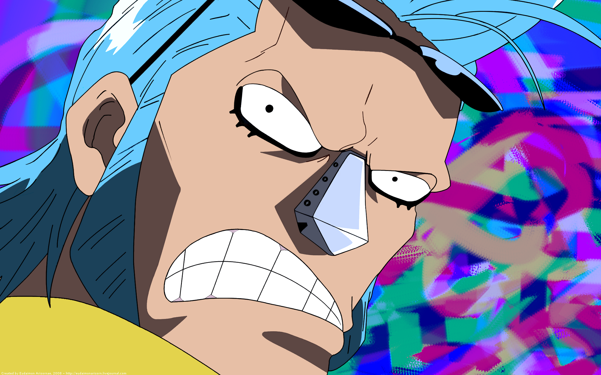 One Piece Anime Frankie 1920x1200