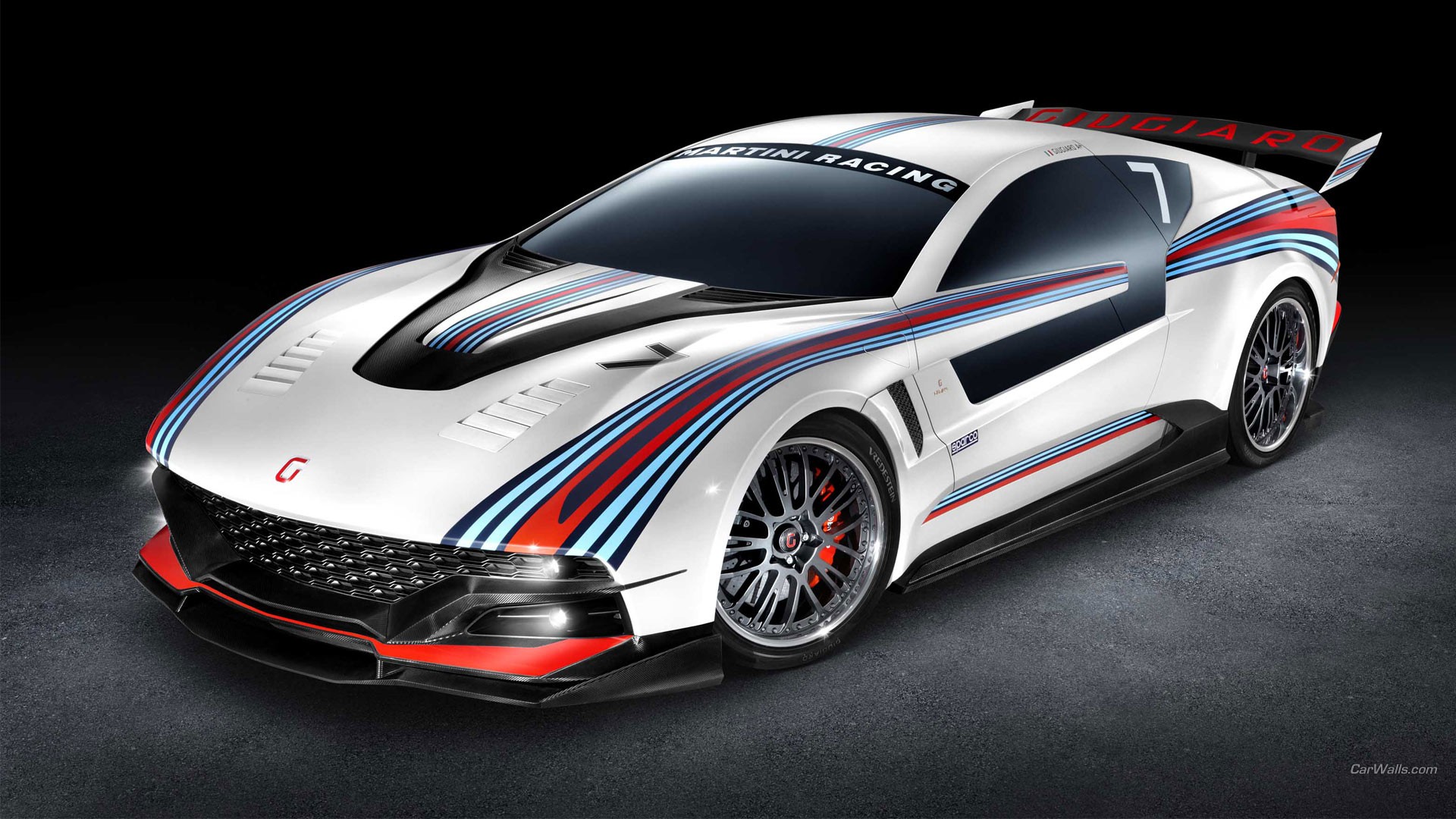 Italdesign Brivido Martini Racing Supercars Car Vehicle 1920x1080