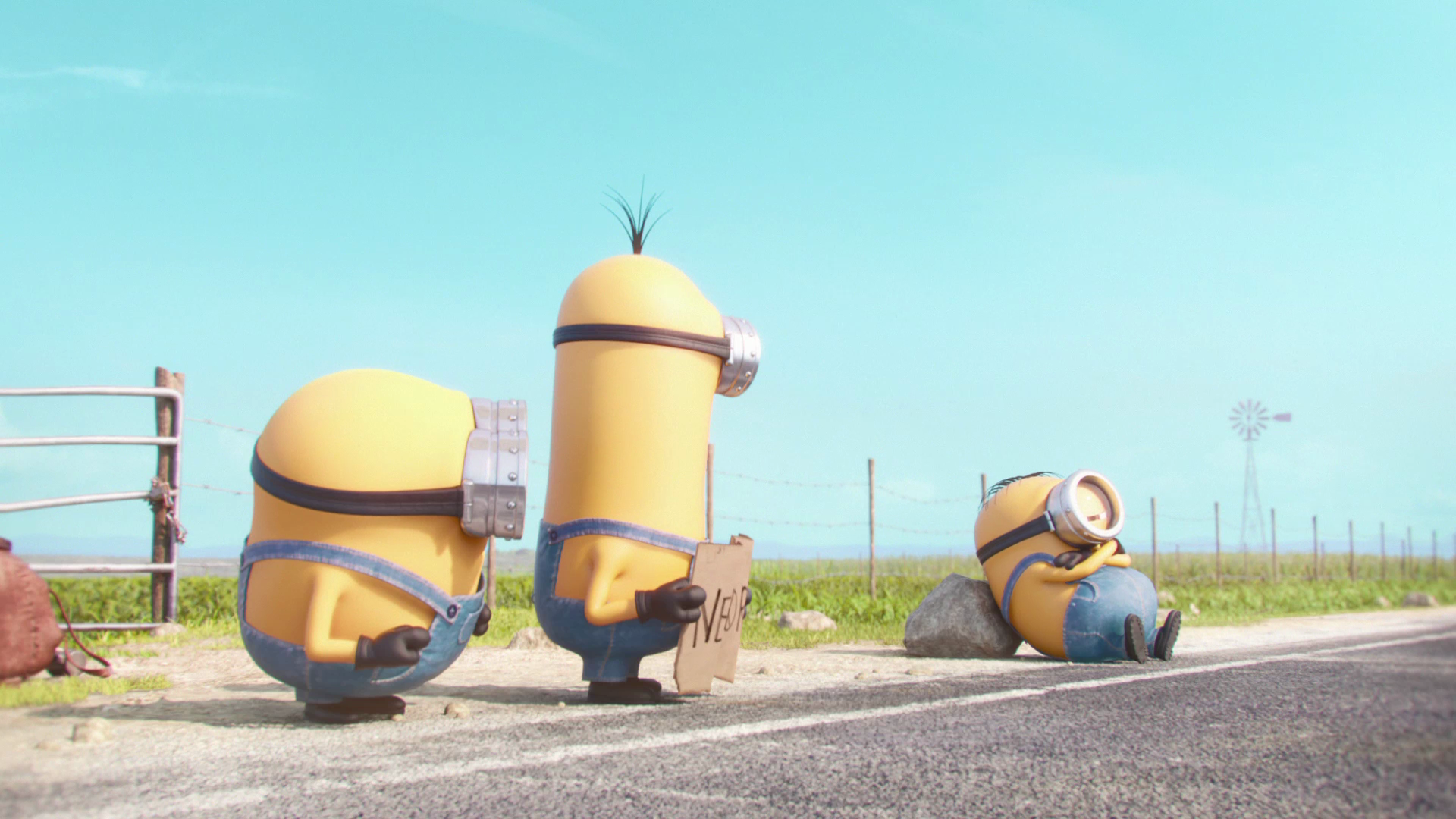 Bob Minions Stuart Minions Kevin Minions 1920x1080