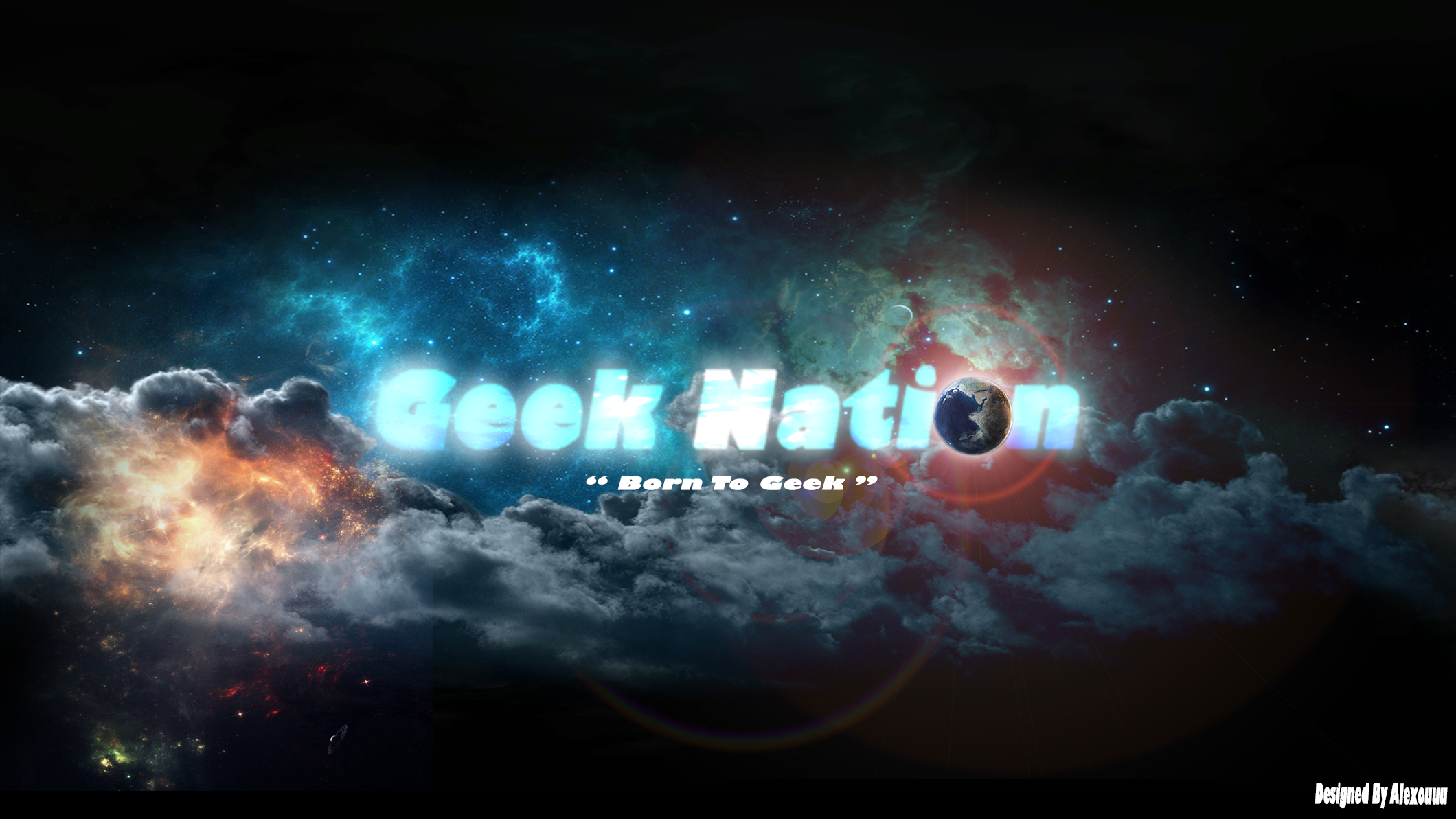 Space Stars Geek Nations Earth Sky YouTube 2120x1193