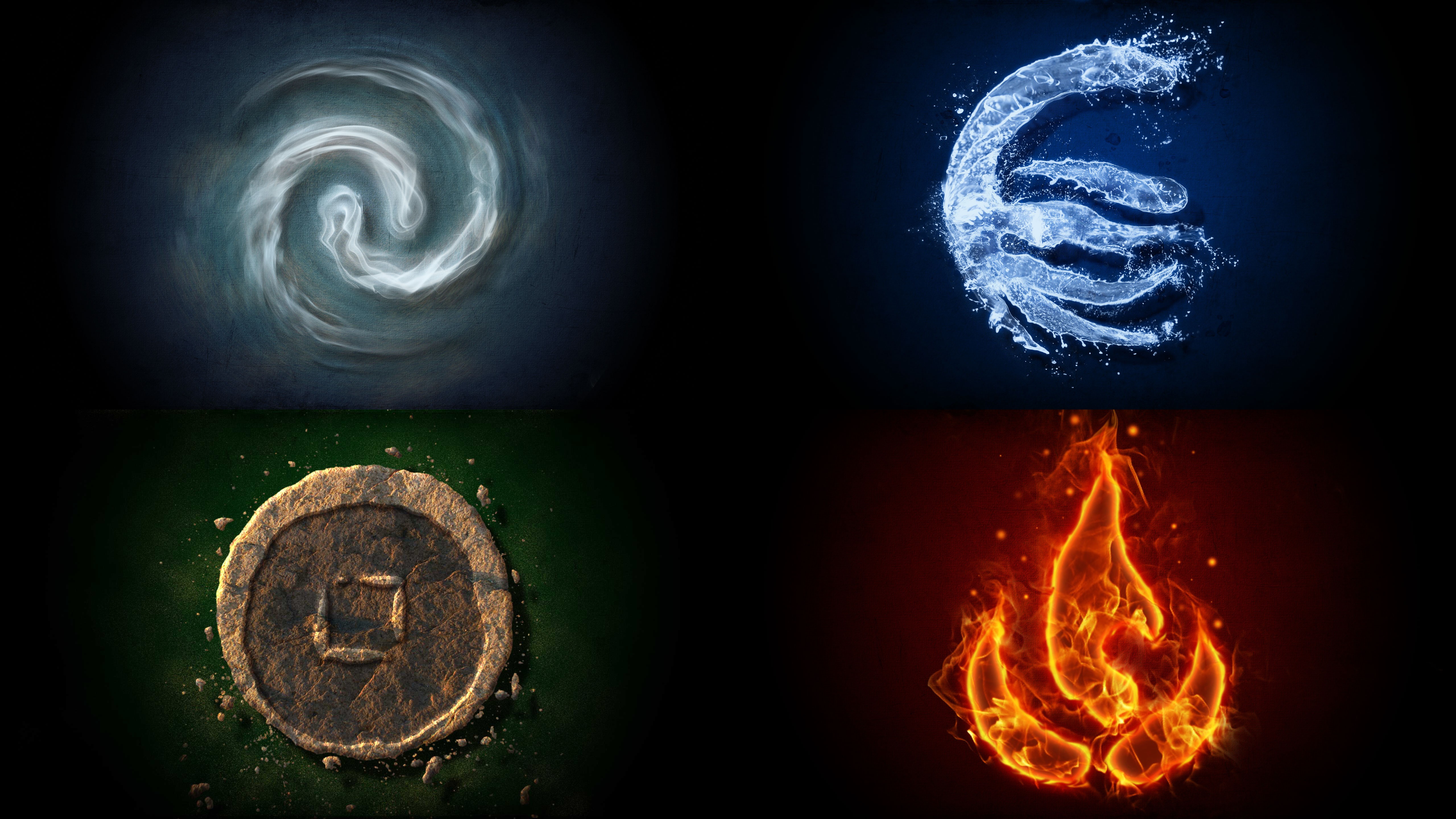 The Legend Of Korra Avatar The Last Airbender Elements 5120x2880