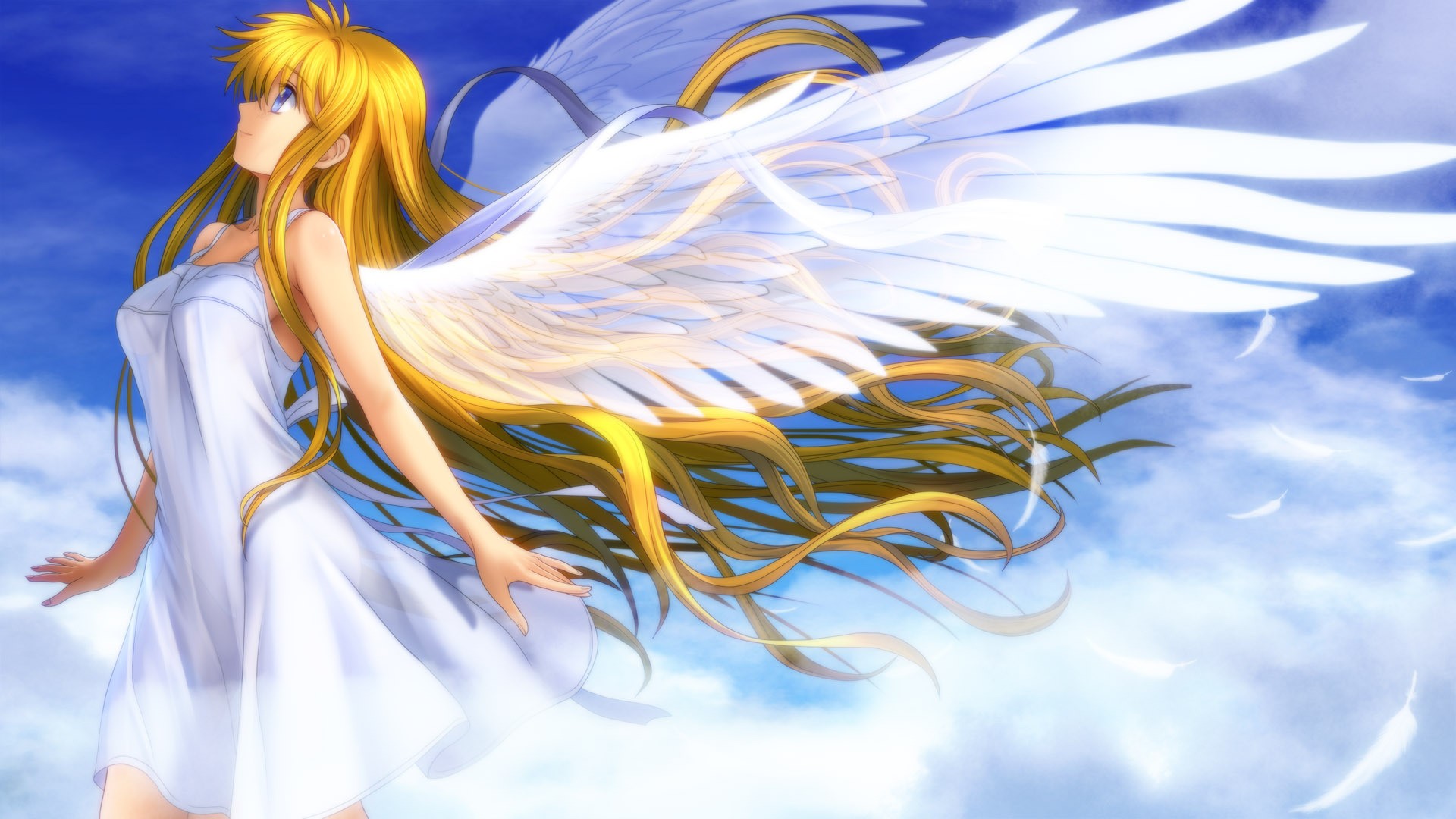 Anime Anime Girls Air Air Anime 1920x1080