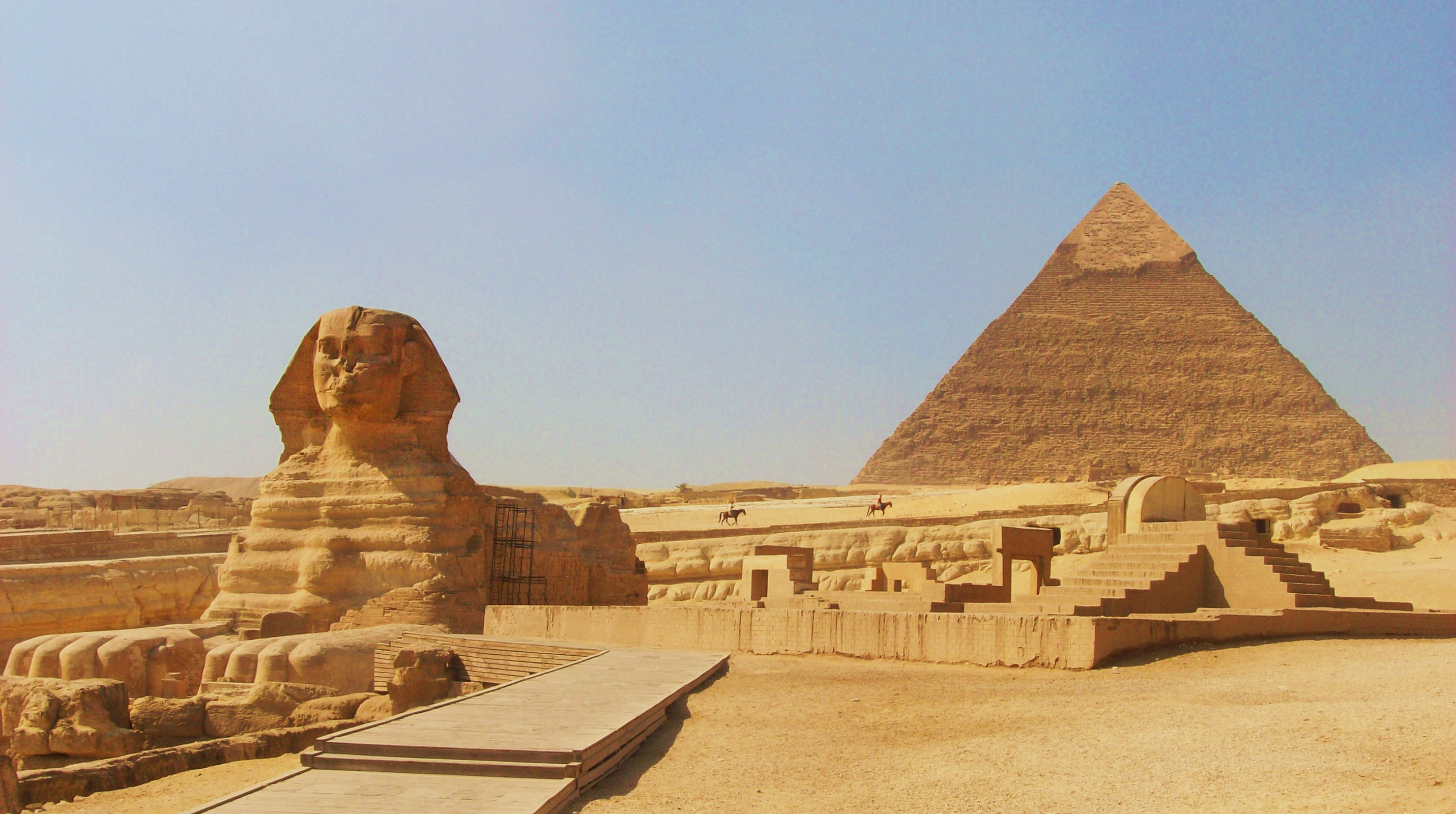 Pyramid Pyramid Of Khafre Sphinx 2862x1600