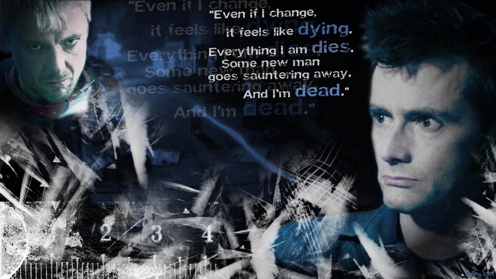 Doctor Who The Doctor TARDiS David Tennant The Master John Simm Tenth Doctor Quote 1920x1080