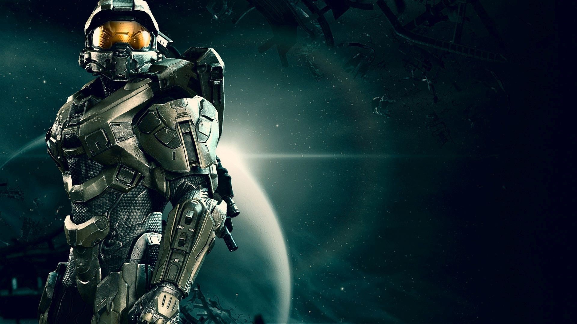 Video Games Halo Halo 4 Master Chief UNSC Infinity 343 Industries Xbox One Spartans Halo 1920x1080