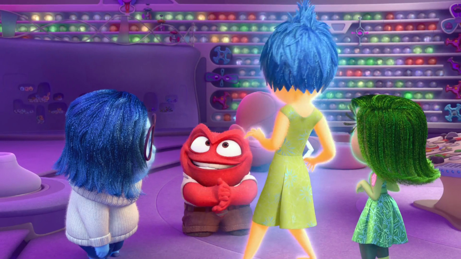 Anger Inside Out Sadness Inside Out Joy Inside Out Disgust Inside Out 1920x1080