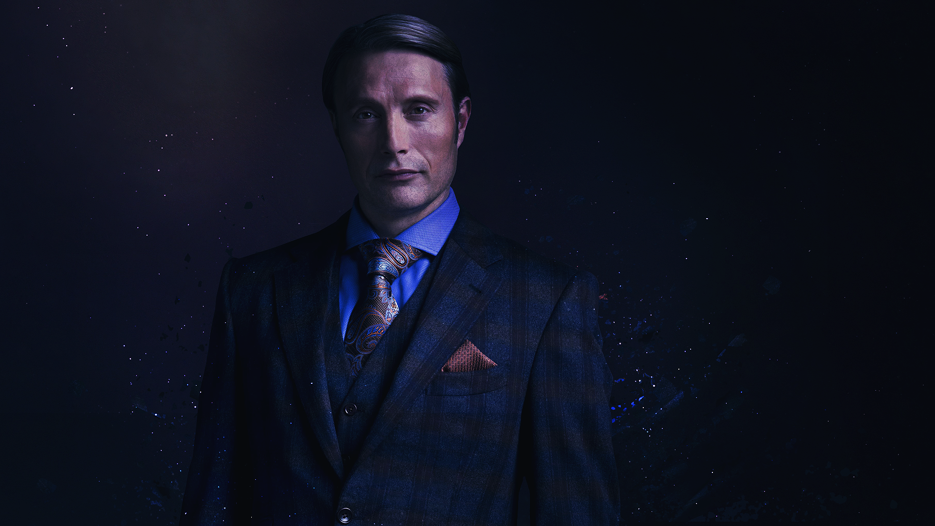 Hannibal TV NBC Mads Mikkelsen Hannibal Lecter Men Suits Tie 1920x1080