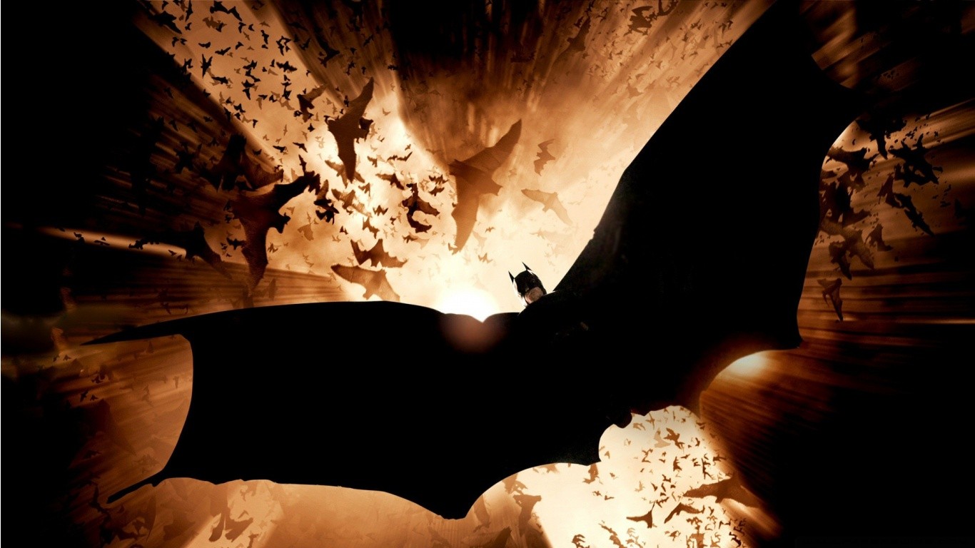 Comics Batman Batman Begins Bats 1366x768