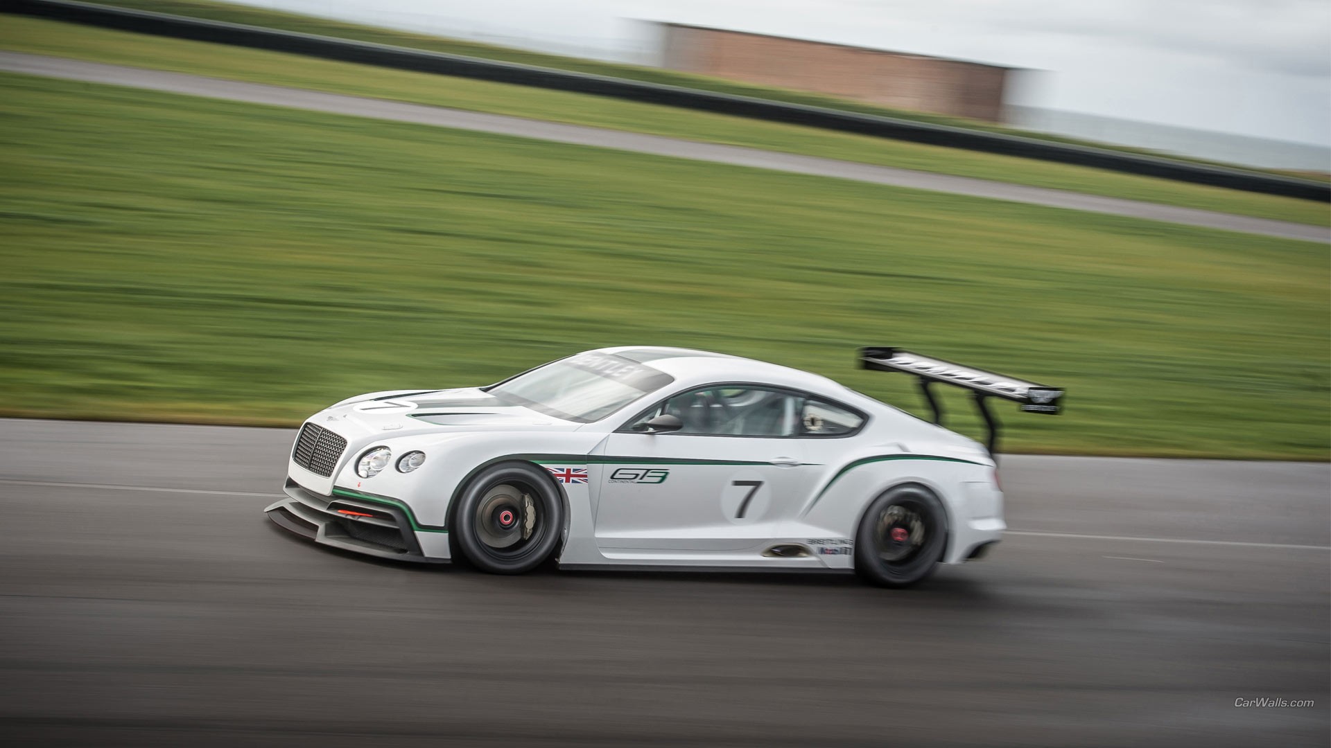 Bentley Continental GT3 Car Race Cars White Cars Bentley 1920x1080