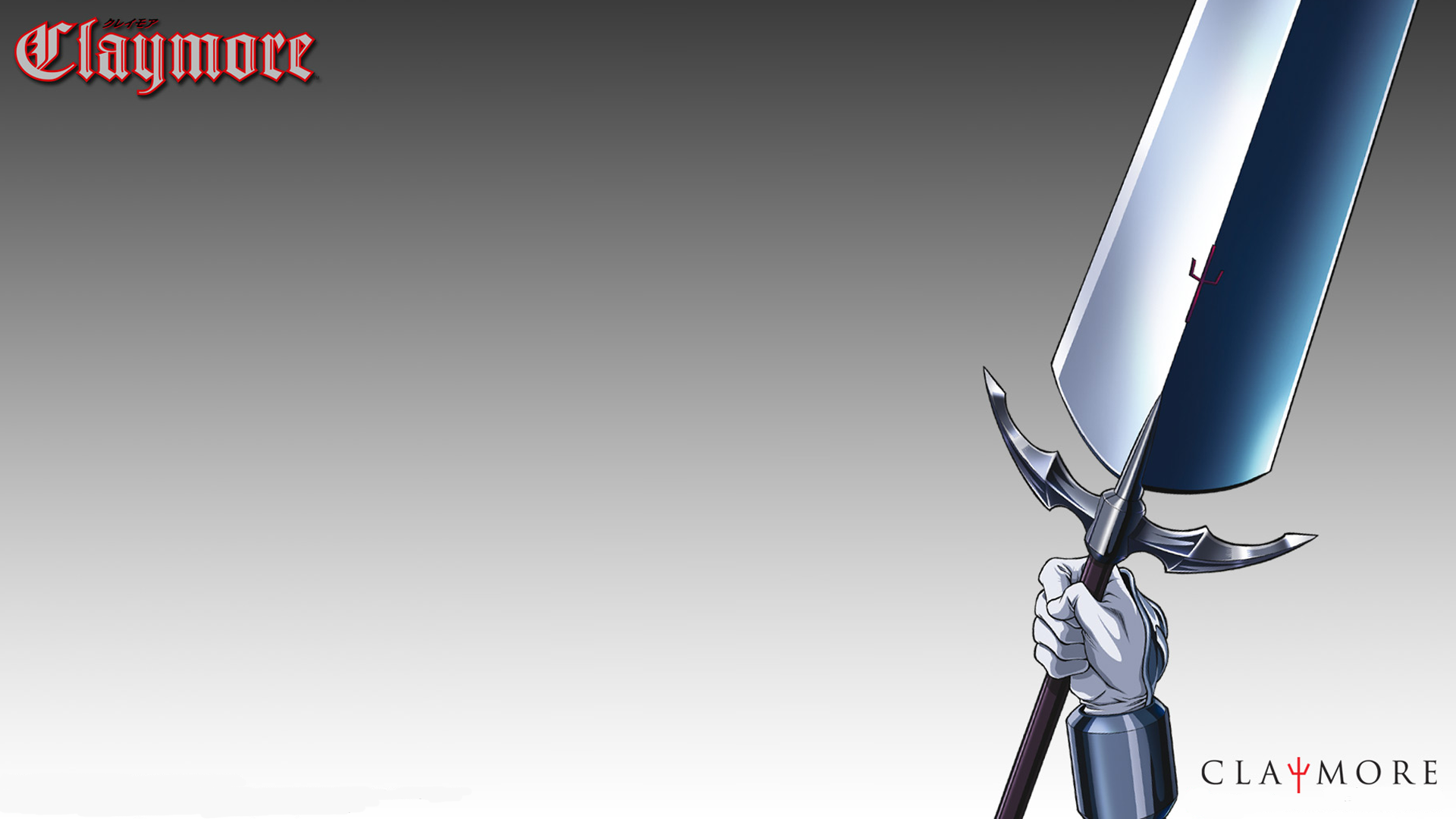 Claymore Anime Clare Anime Sword Simple Background 1920x1080