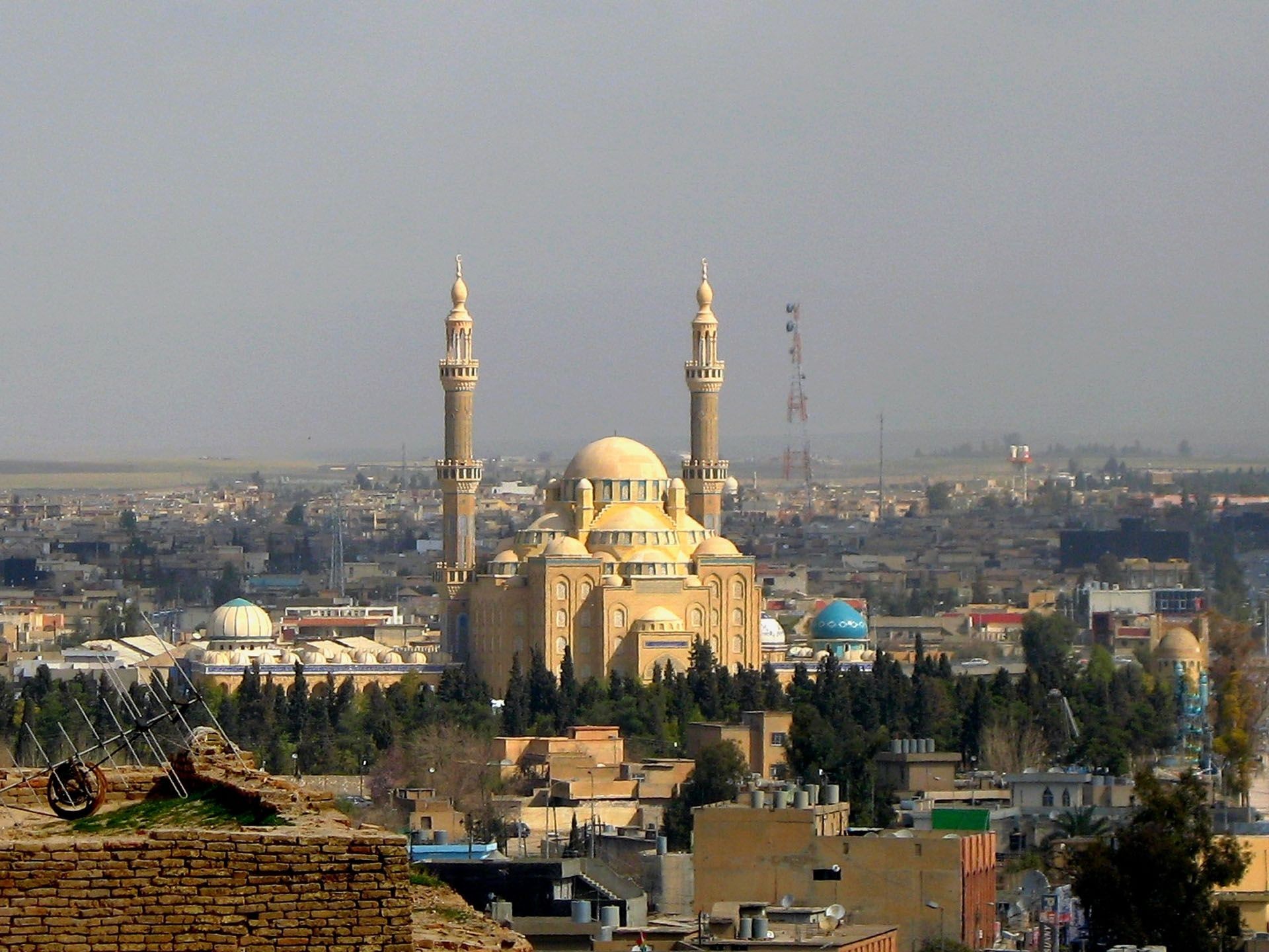 Islam Islamic Architecture Mosque Iraq Cityscape City 1920x1440