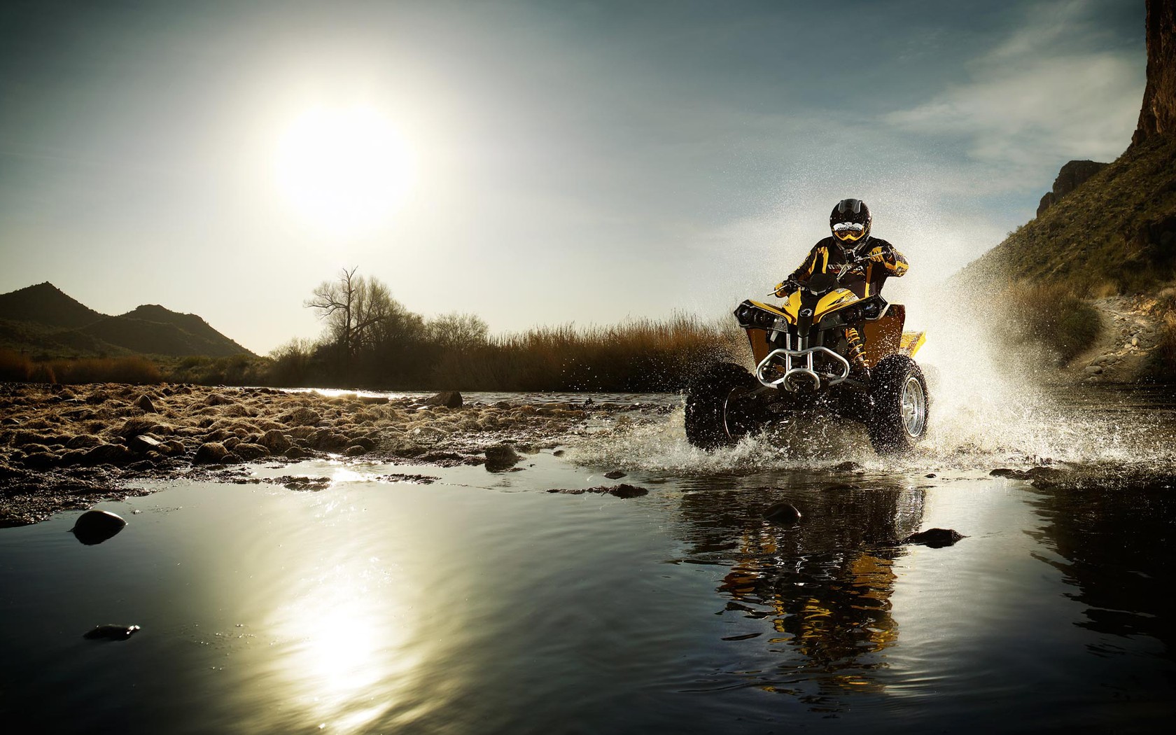 ATV ATVs Water Vehicle 1680x1050