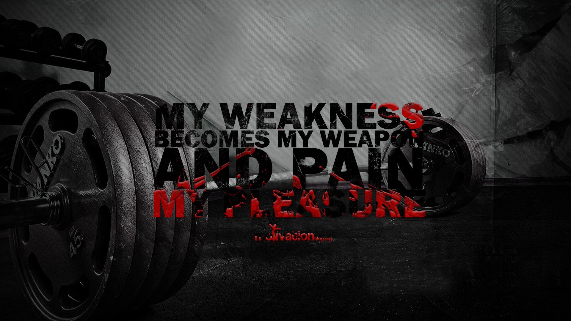 Training Gyms Typography Selective Coloring 1920x1080