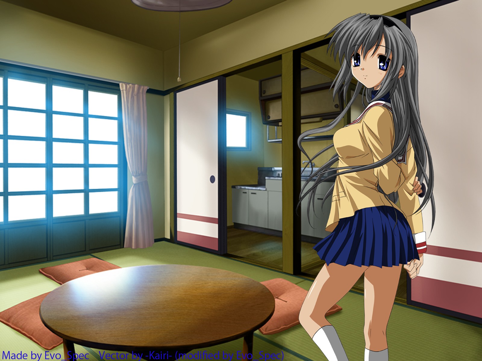 Anime Girls Clannad Sakagami Tomoyo 1600x1200