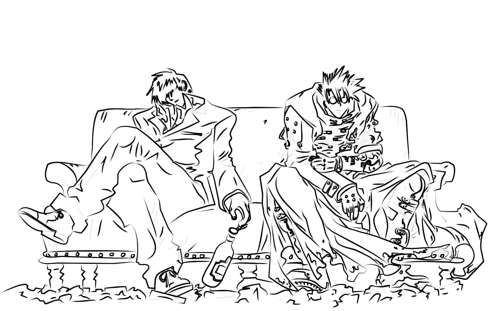 Anime Trigun 1680x1050