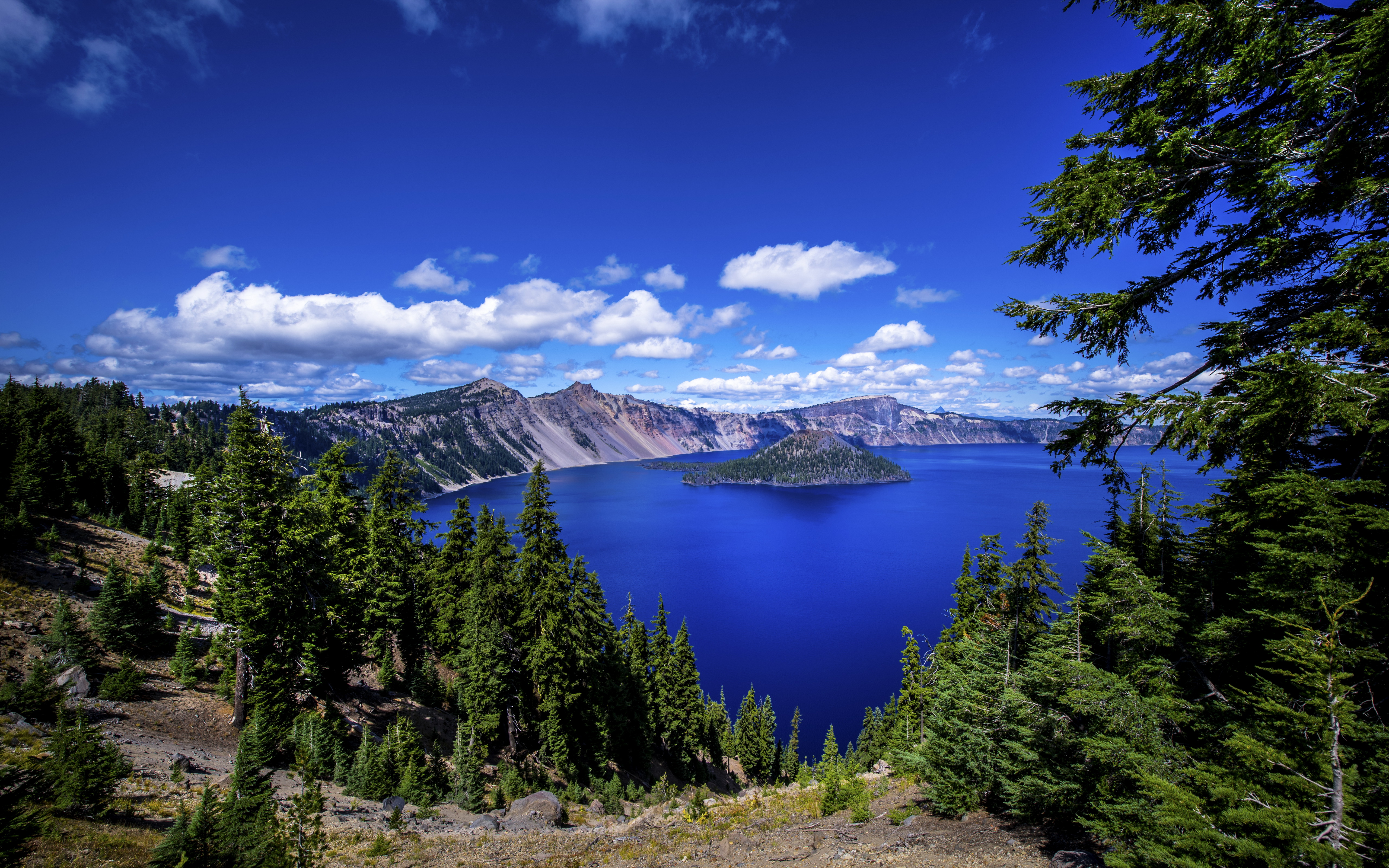 Lake Crater Lake Oregon 5120x3200
