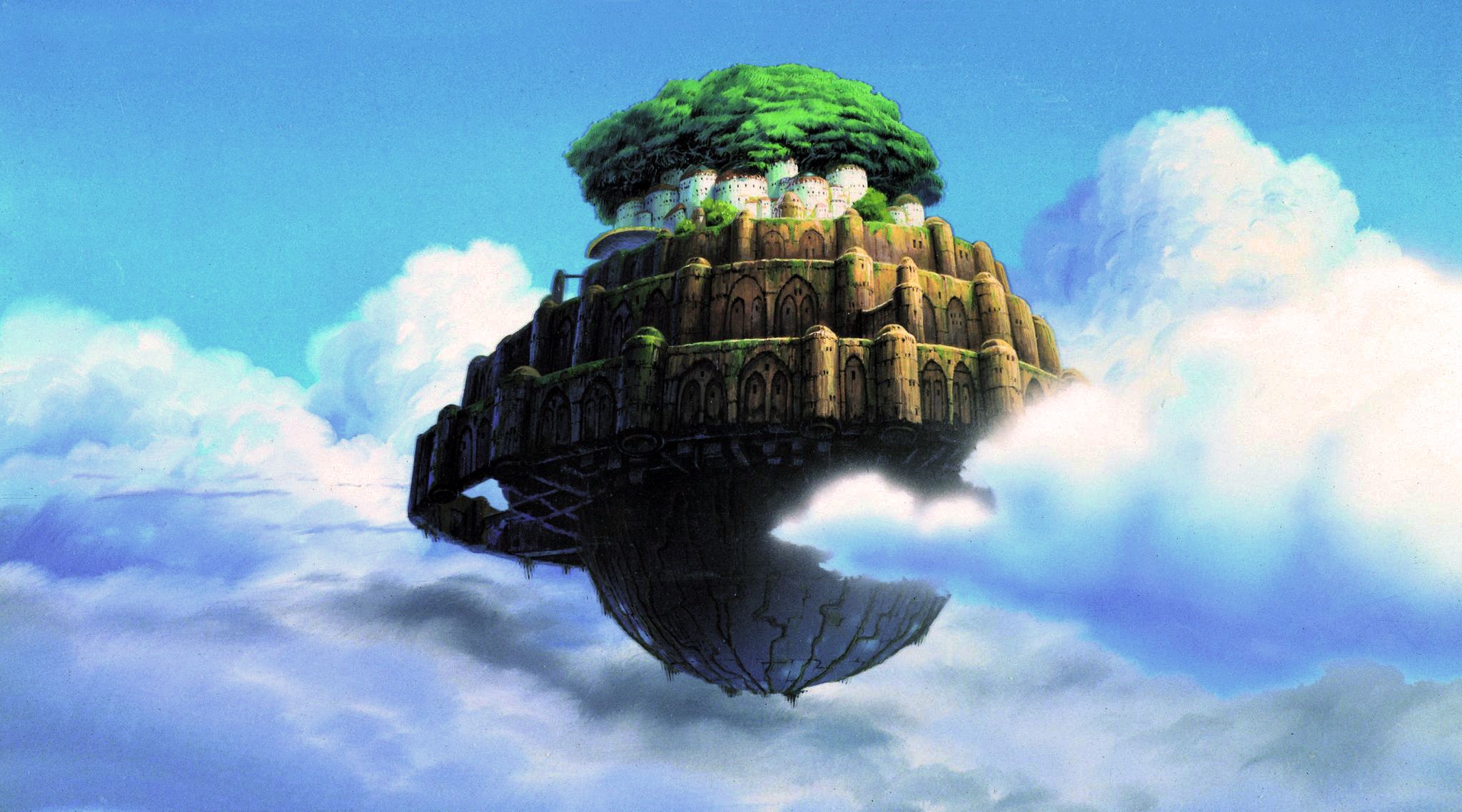 Hayao Miyazaki Castle In The Sky Anime Laputa 2048x1138