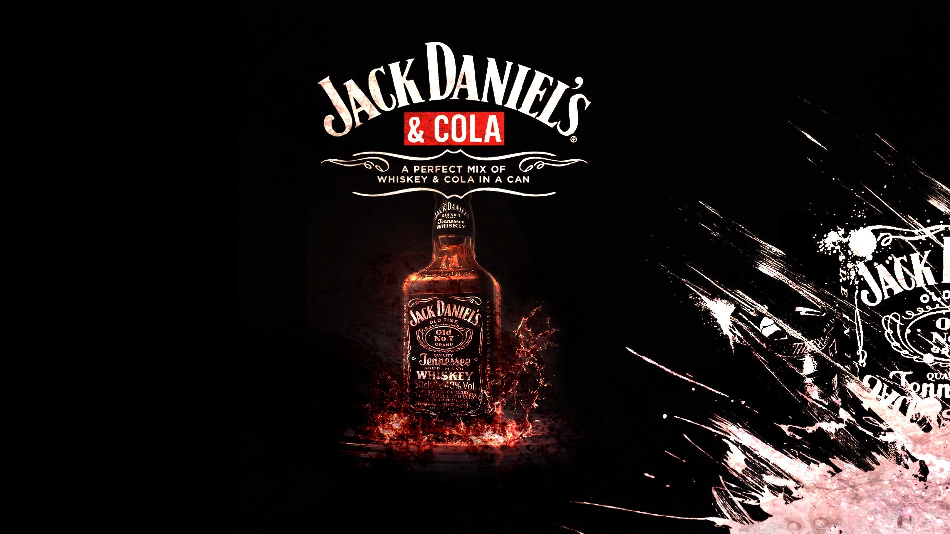Jack Daniels Minimalism Alcohol 1920x1080