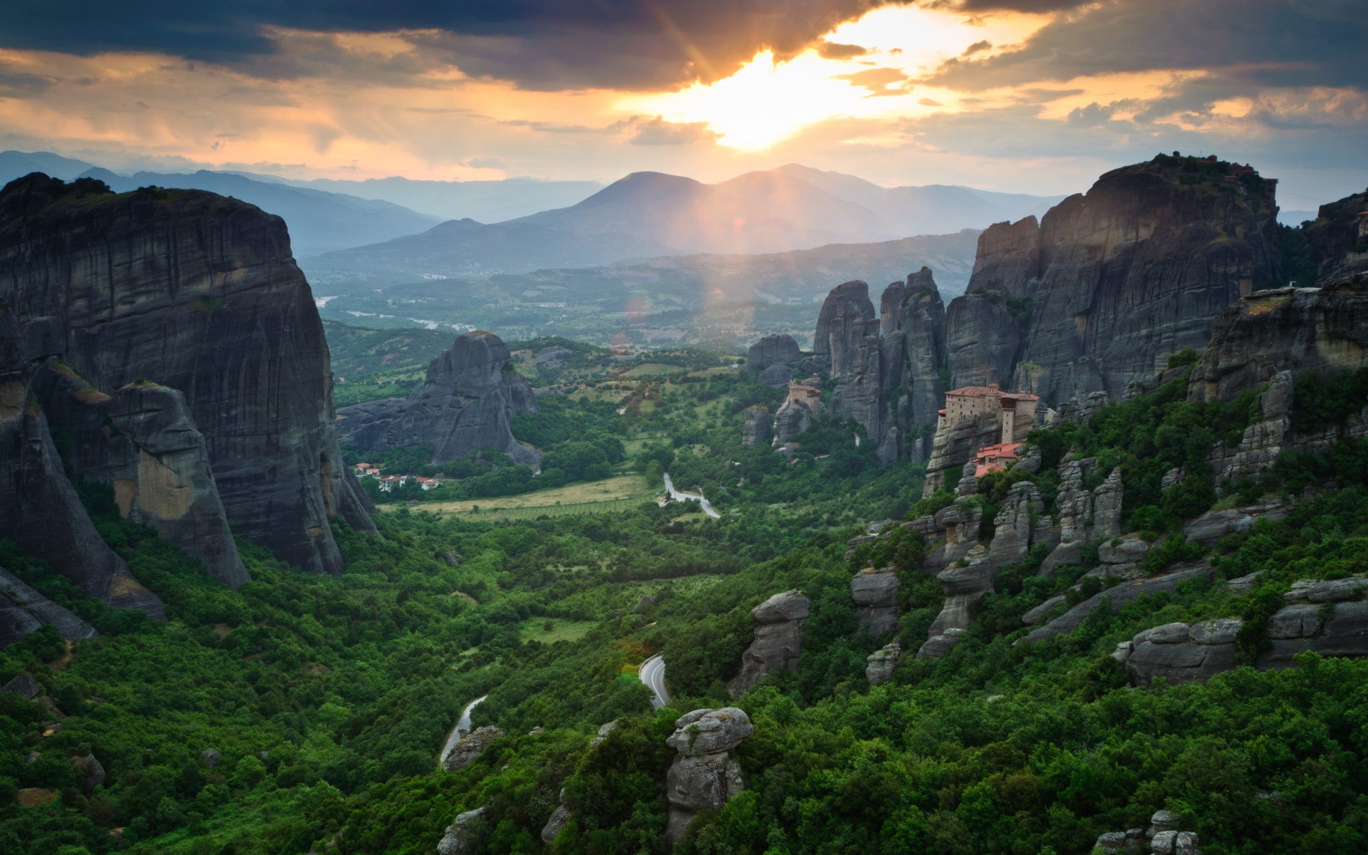 Religious Meteora 1920x1200