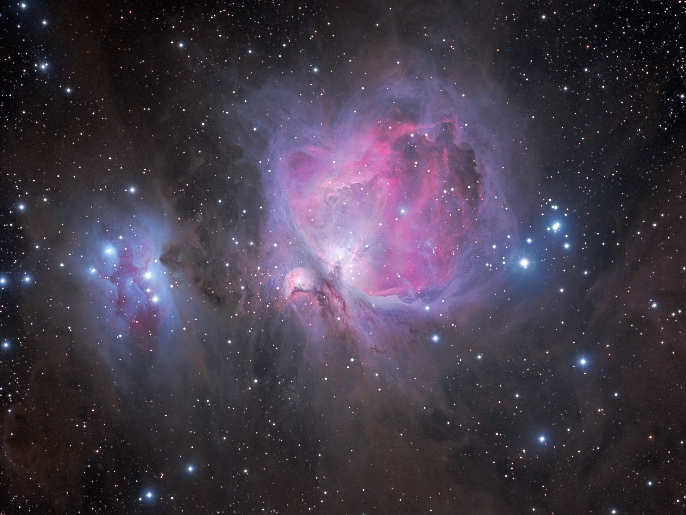 Messier 42 Orion Nebula Space Stars CGi 2800x2100
