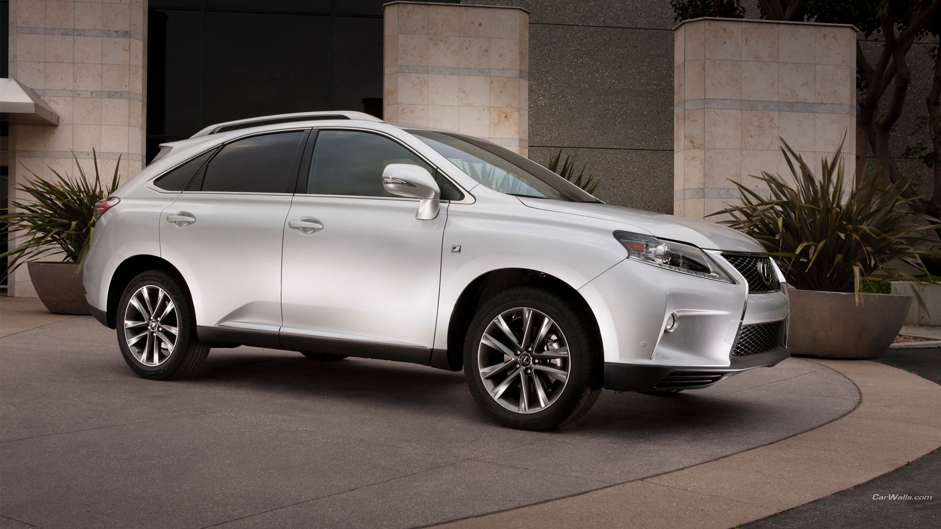 Lexus RX350 Lexus Silver Cars Vehicle Car 1920x1080