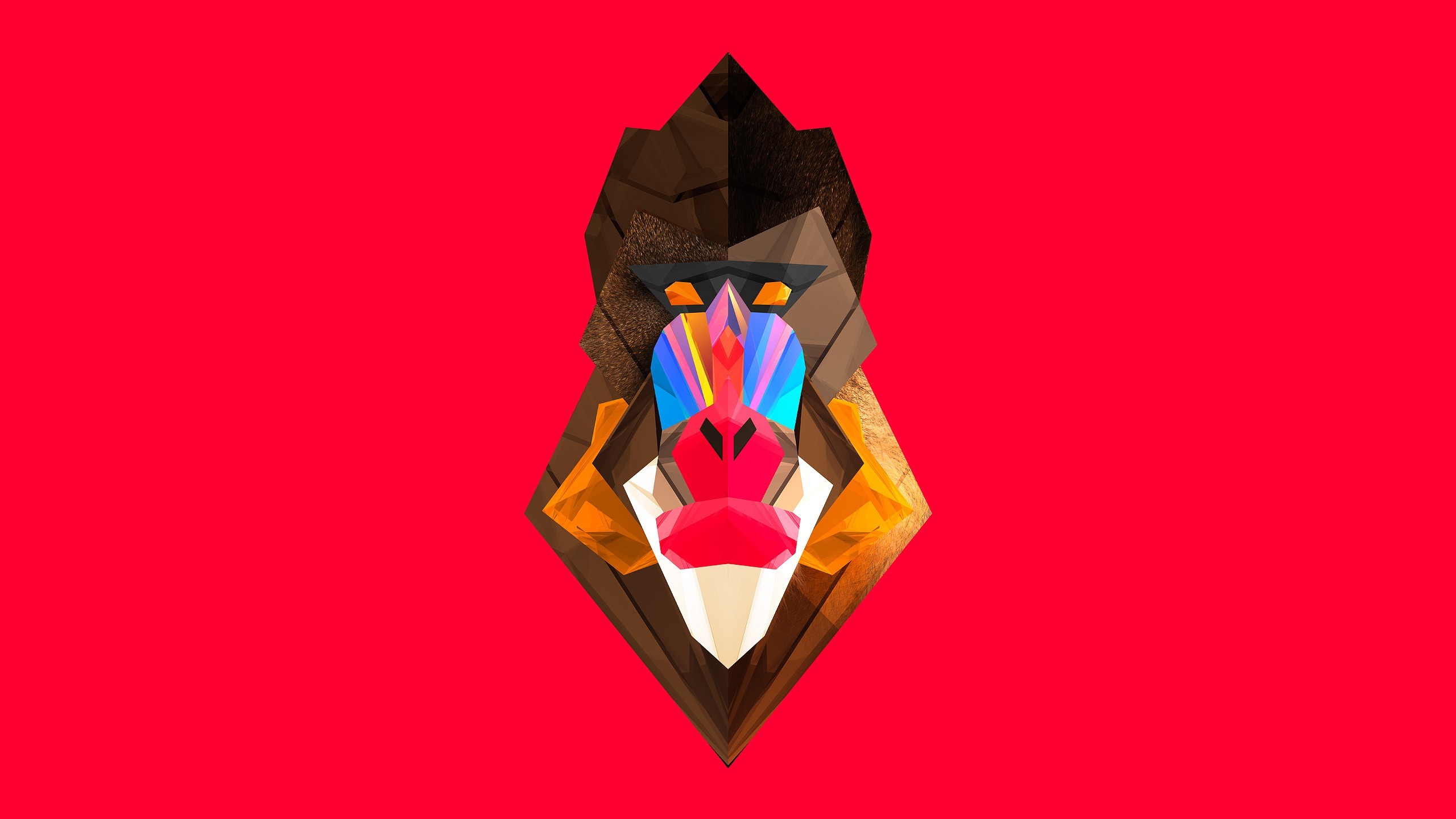 Artwork Facets Justin Maller Mandrill 2560x1440